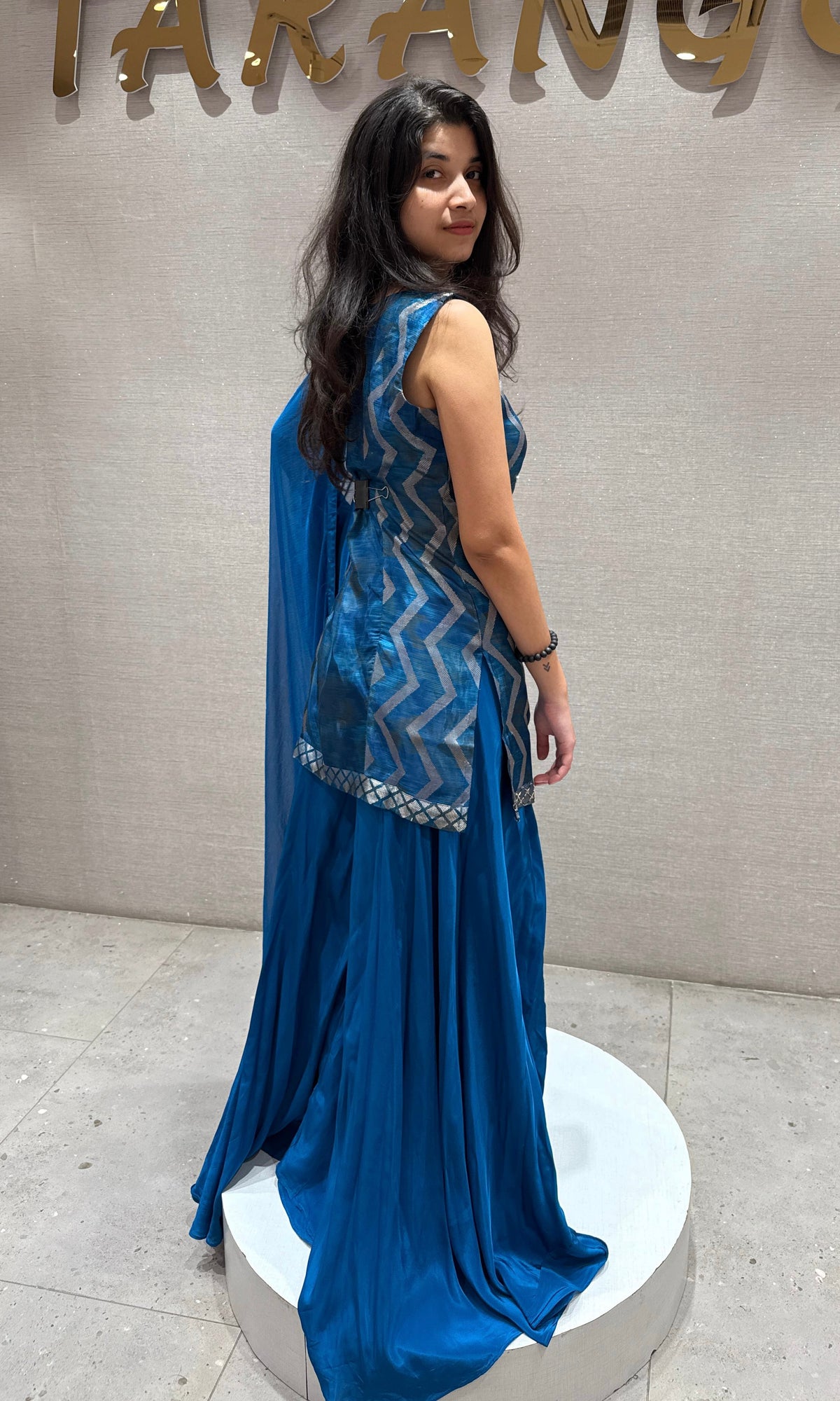 Blue palazzo