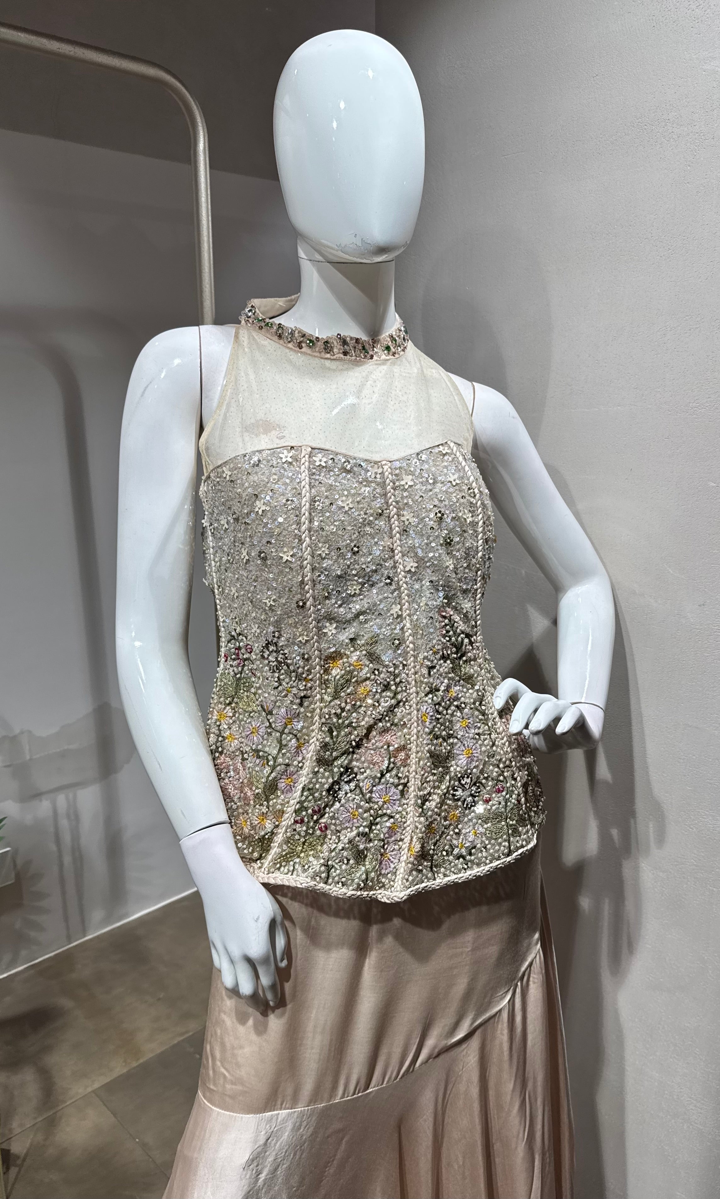 FAWN Embroidered CORSET with Skirt