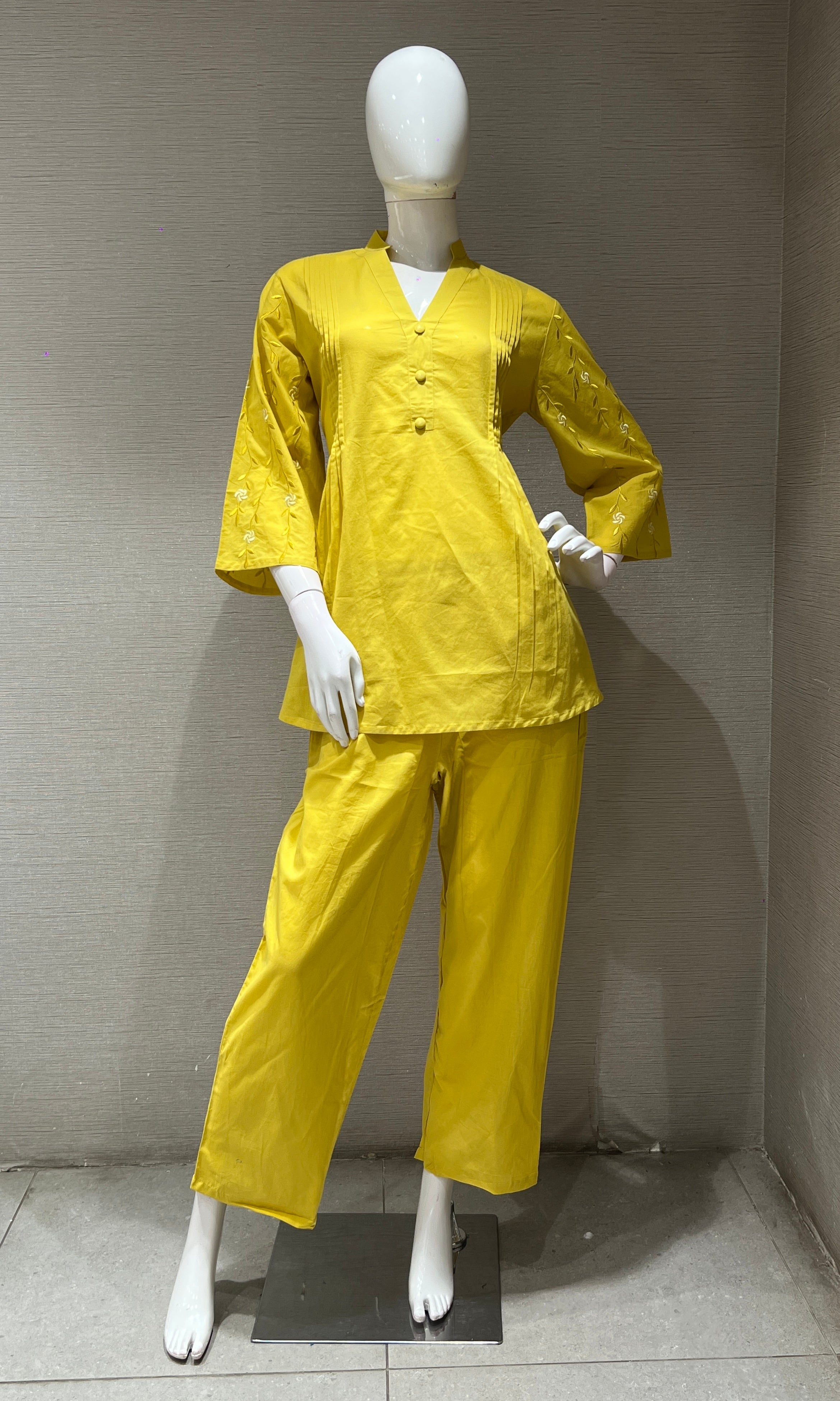 SUNSHINE Yellow CORD SET