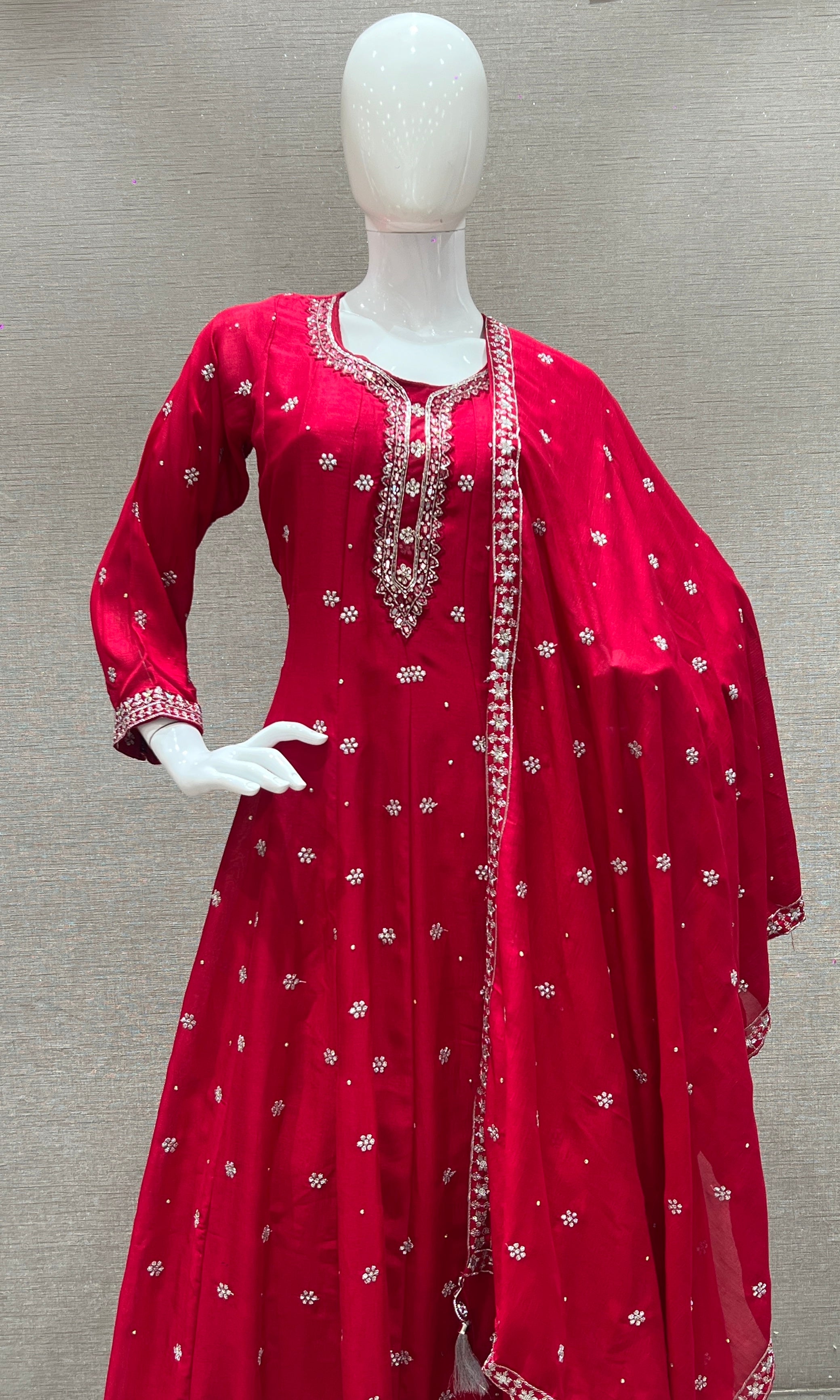Rani pink long dress