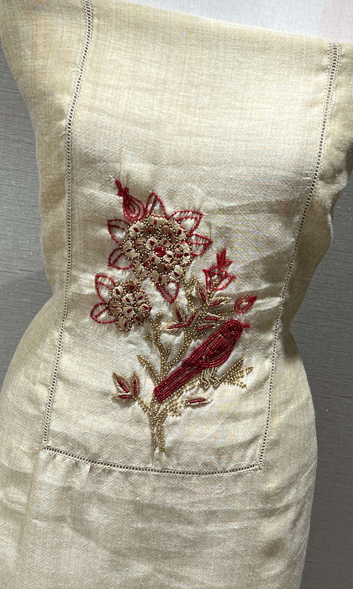 Wine dress material