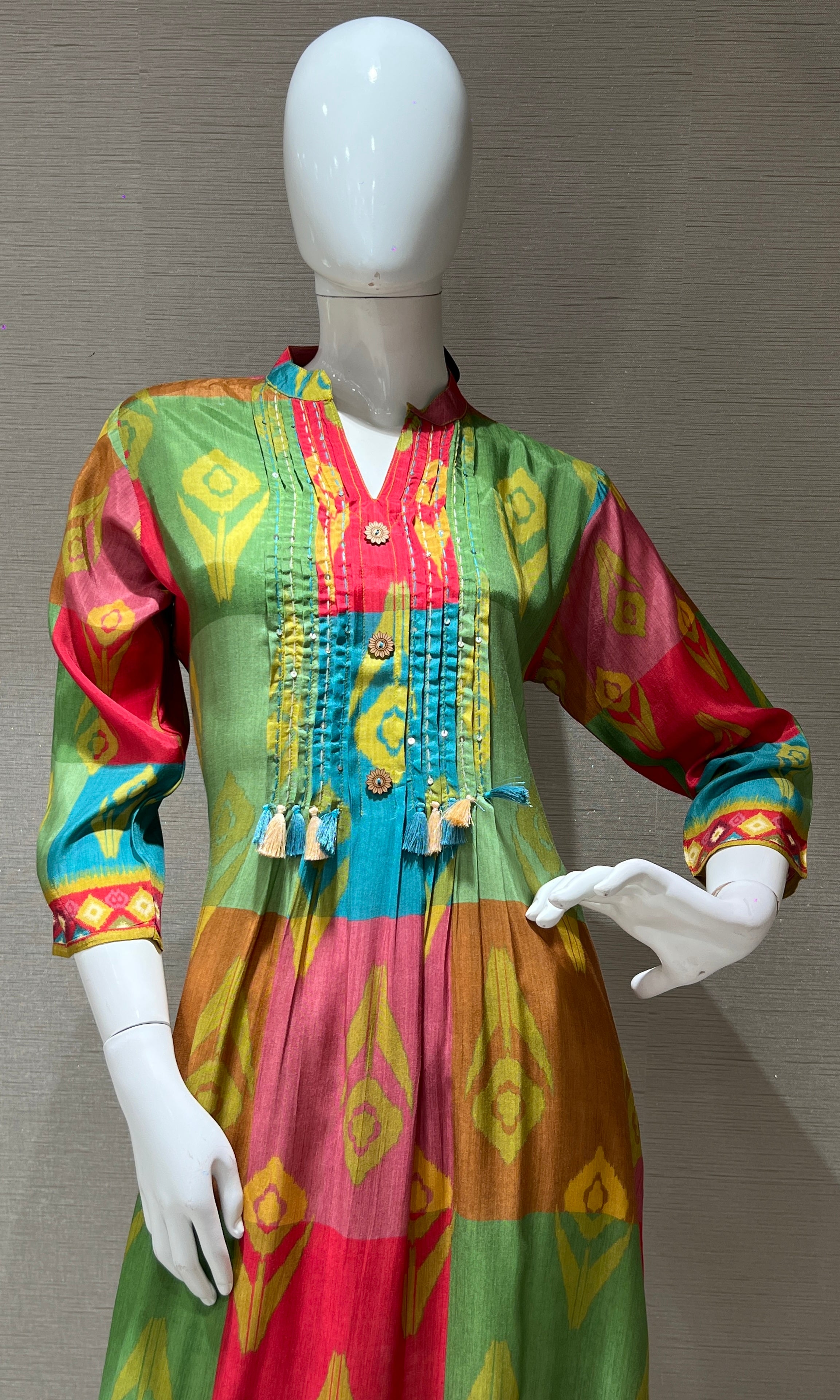 Multi colour Kurti top