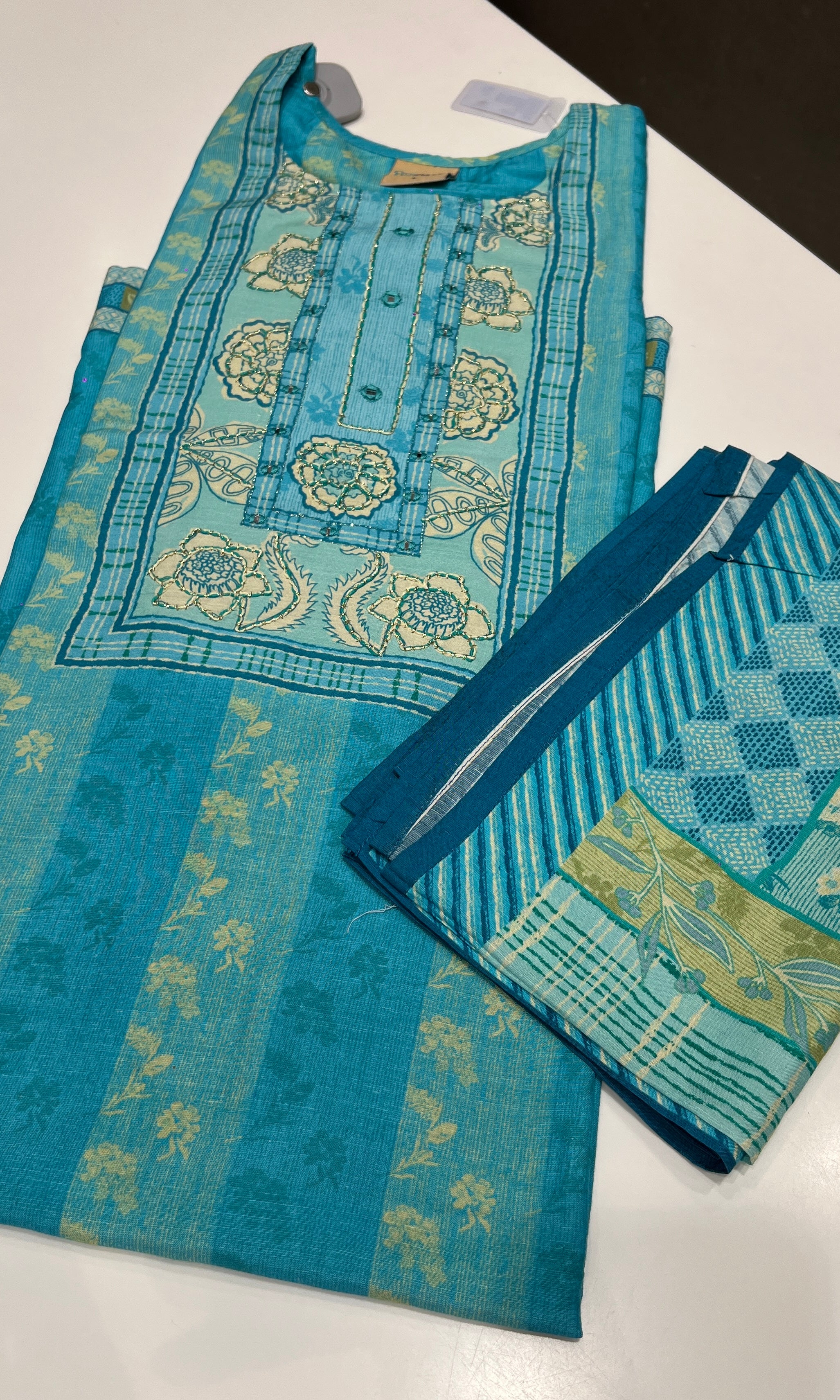 Blue kurta set