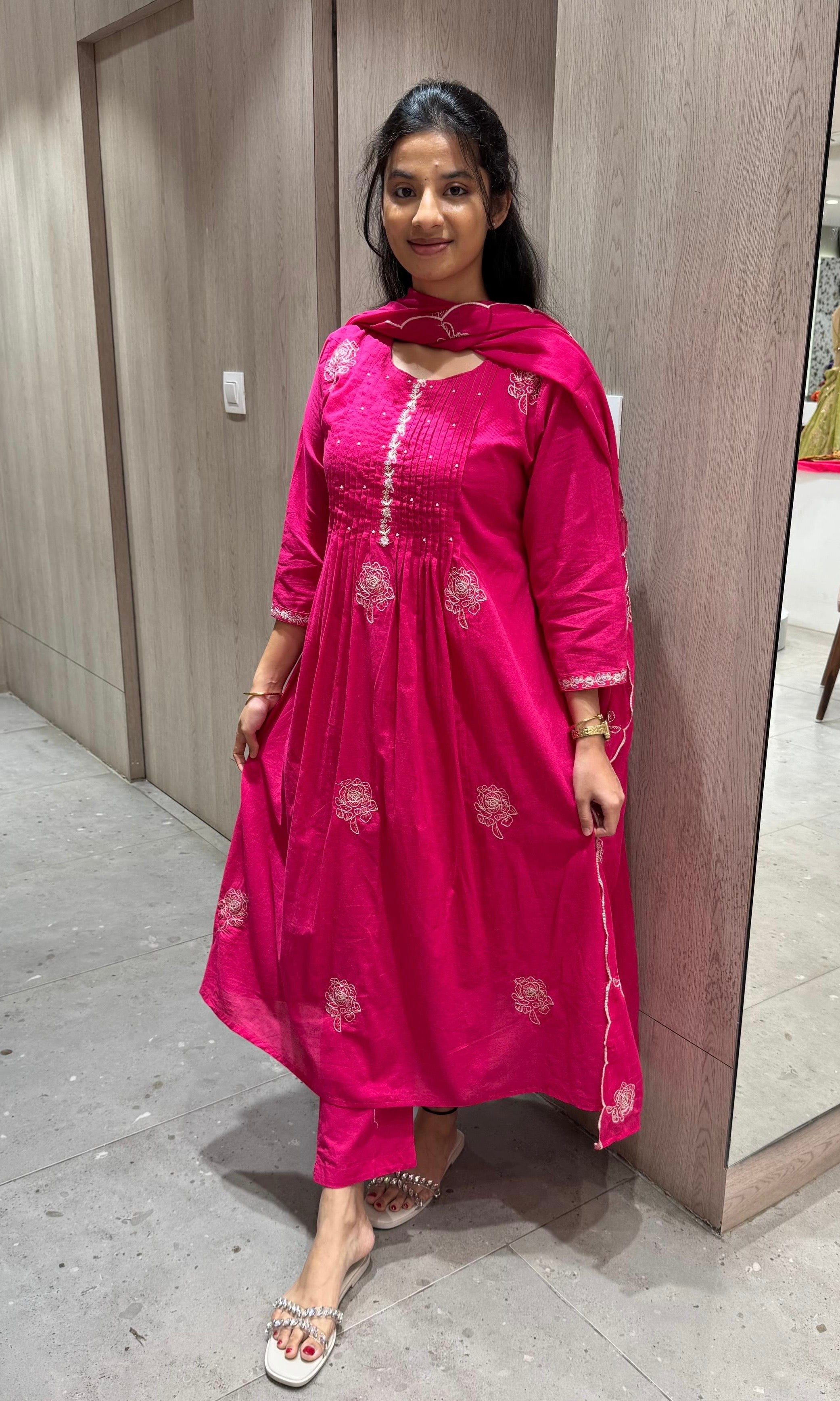Rose Pink kurta set