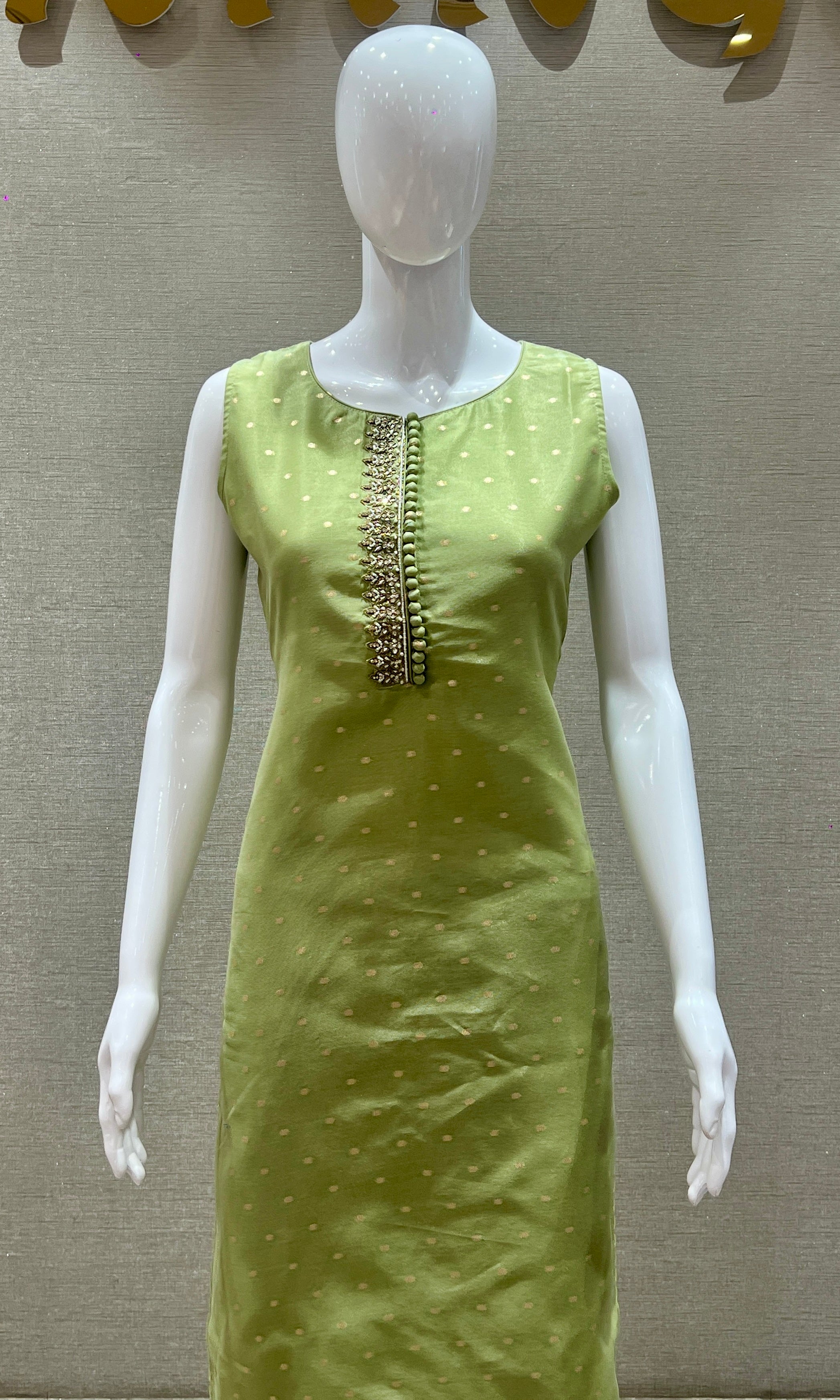 Pistachio Pearl Kurta Set