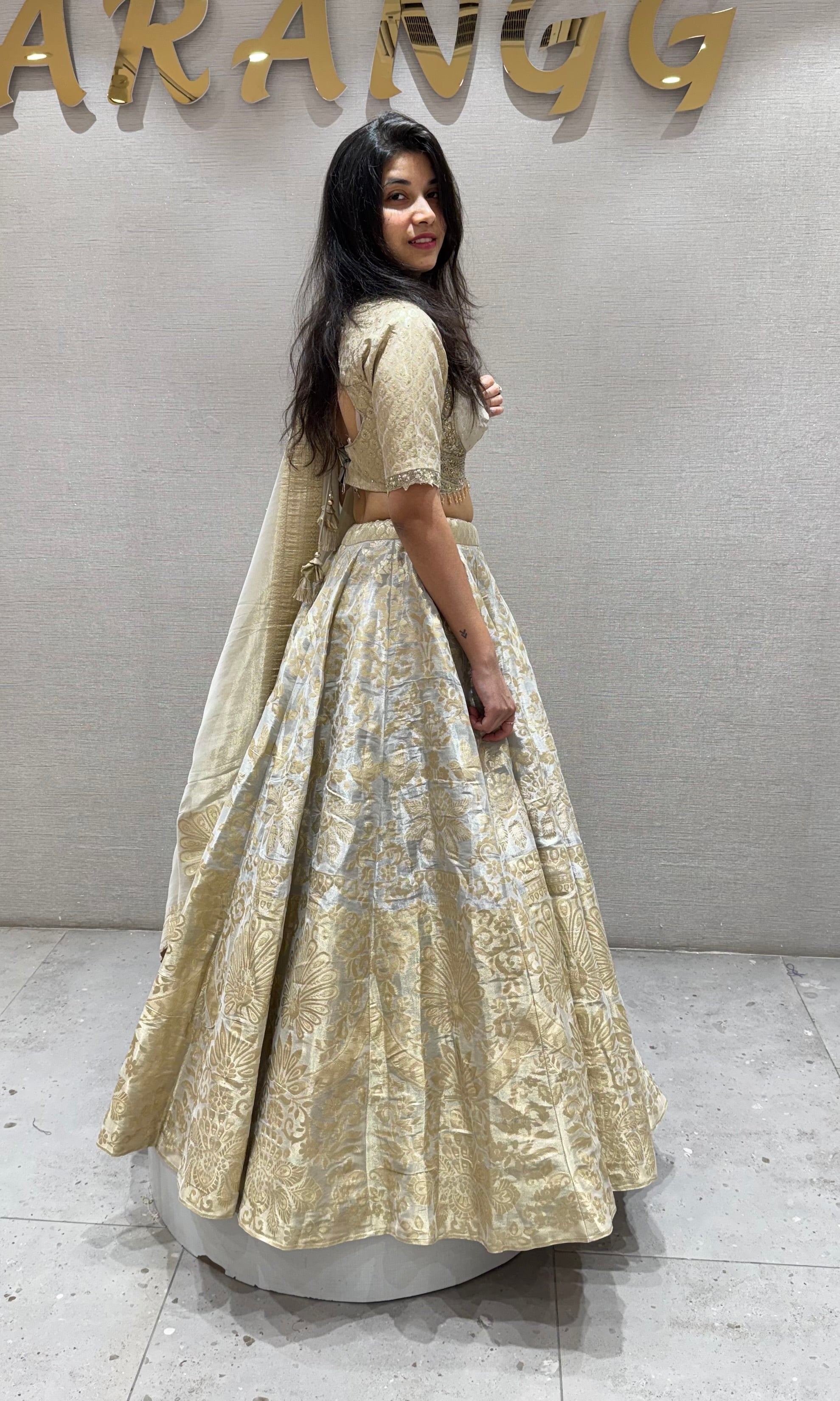 BEAGH FLORAL LEHENGA WITH ELEGANT BLOUSE