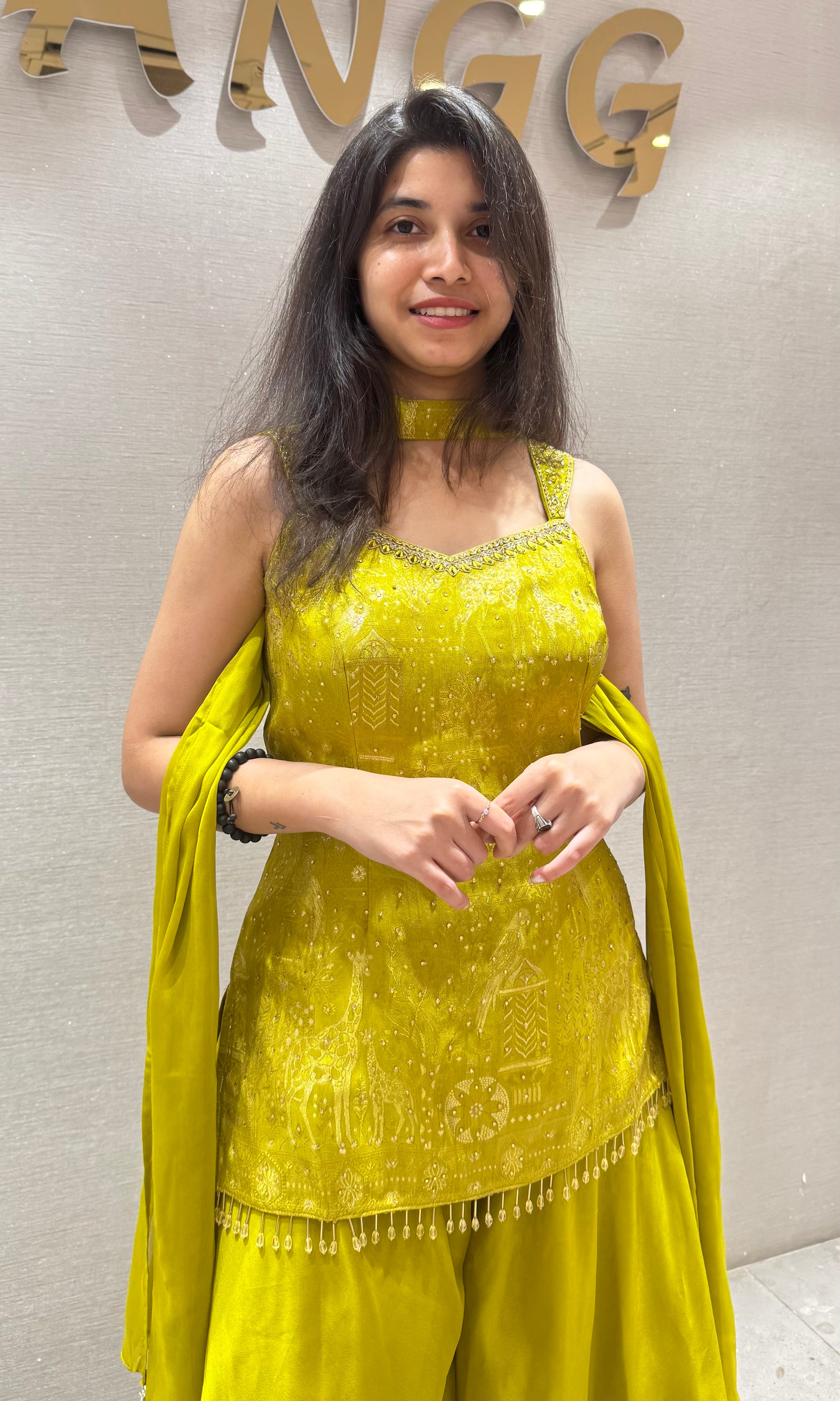 Liril EMBROIDERED SHARARA SET