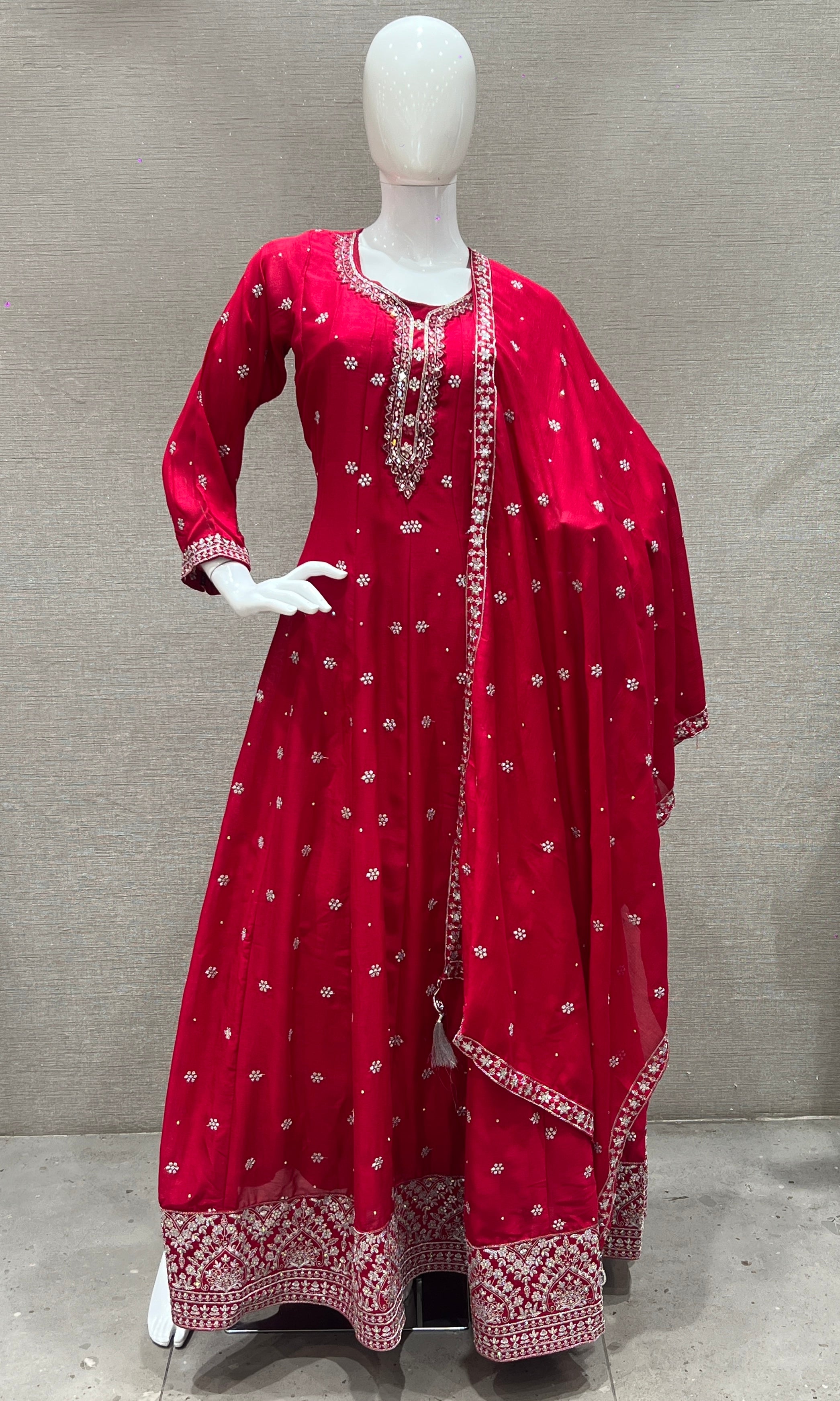 Rani pink long dress