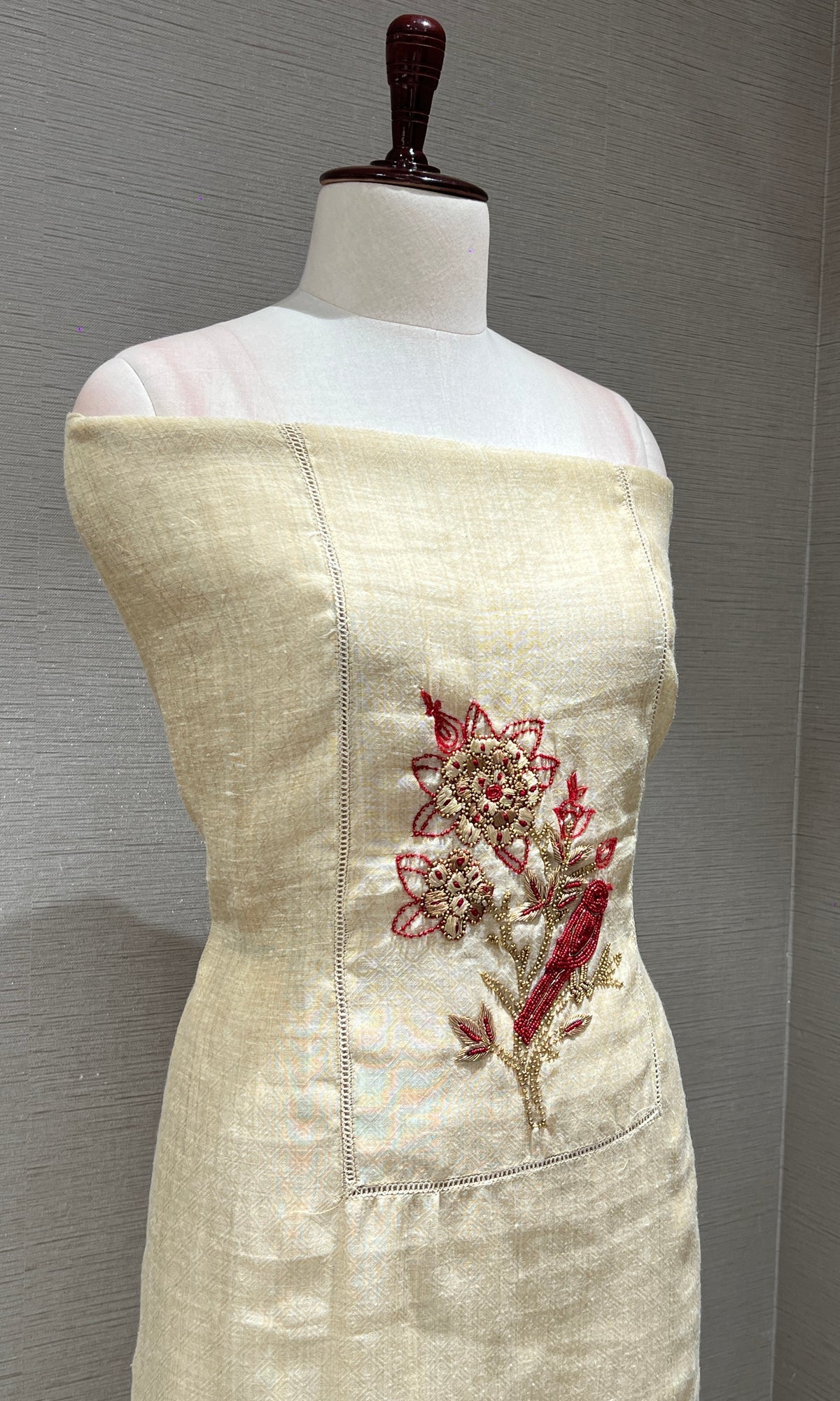 Wine dress material