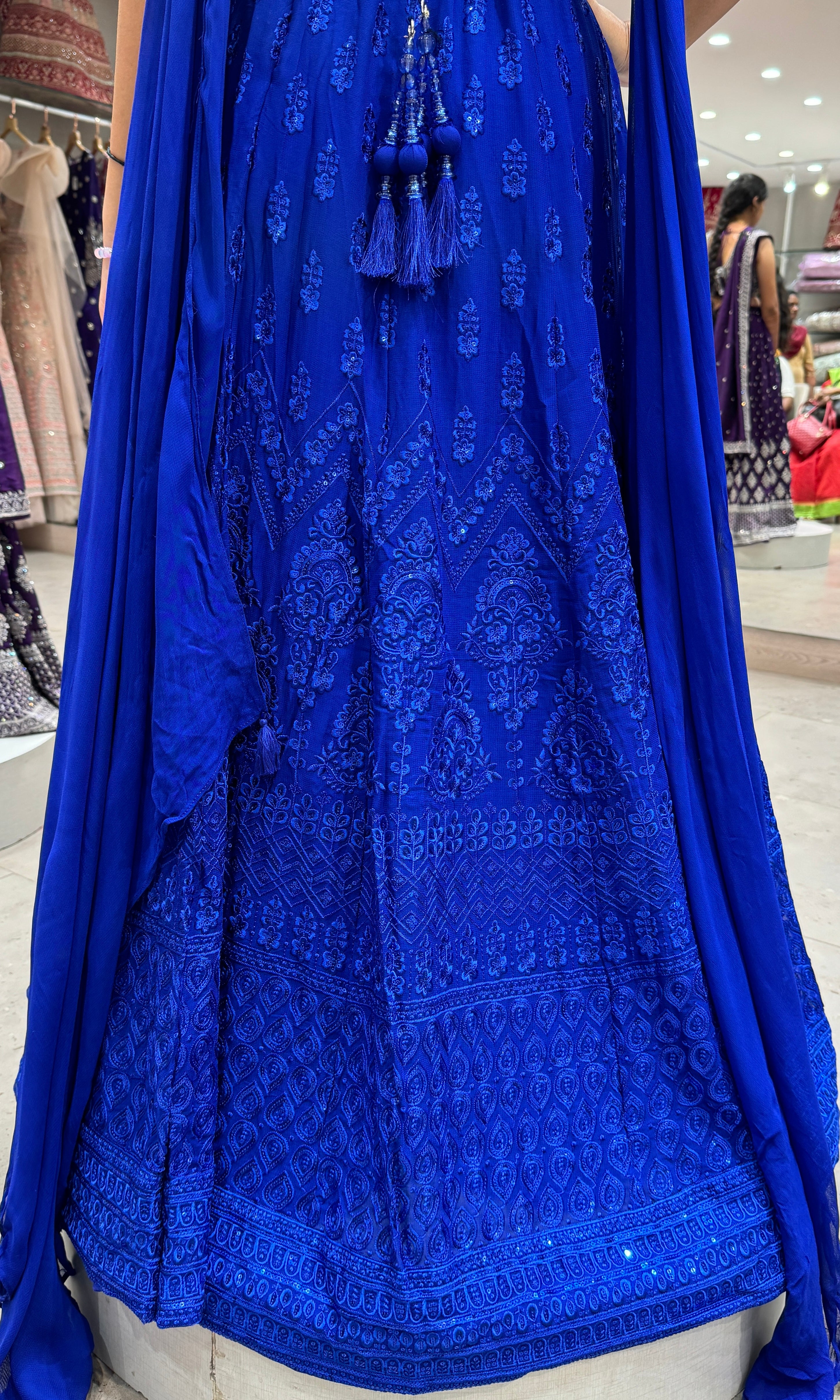 Blue Lehenga
