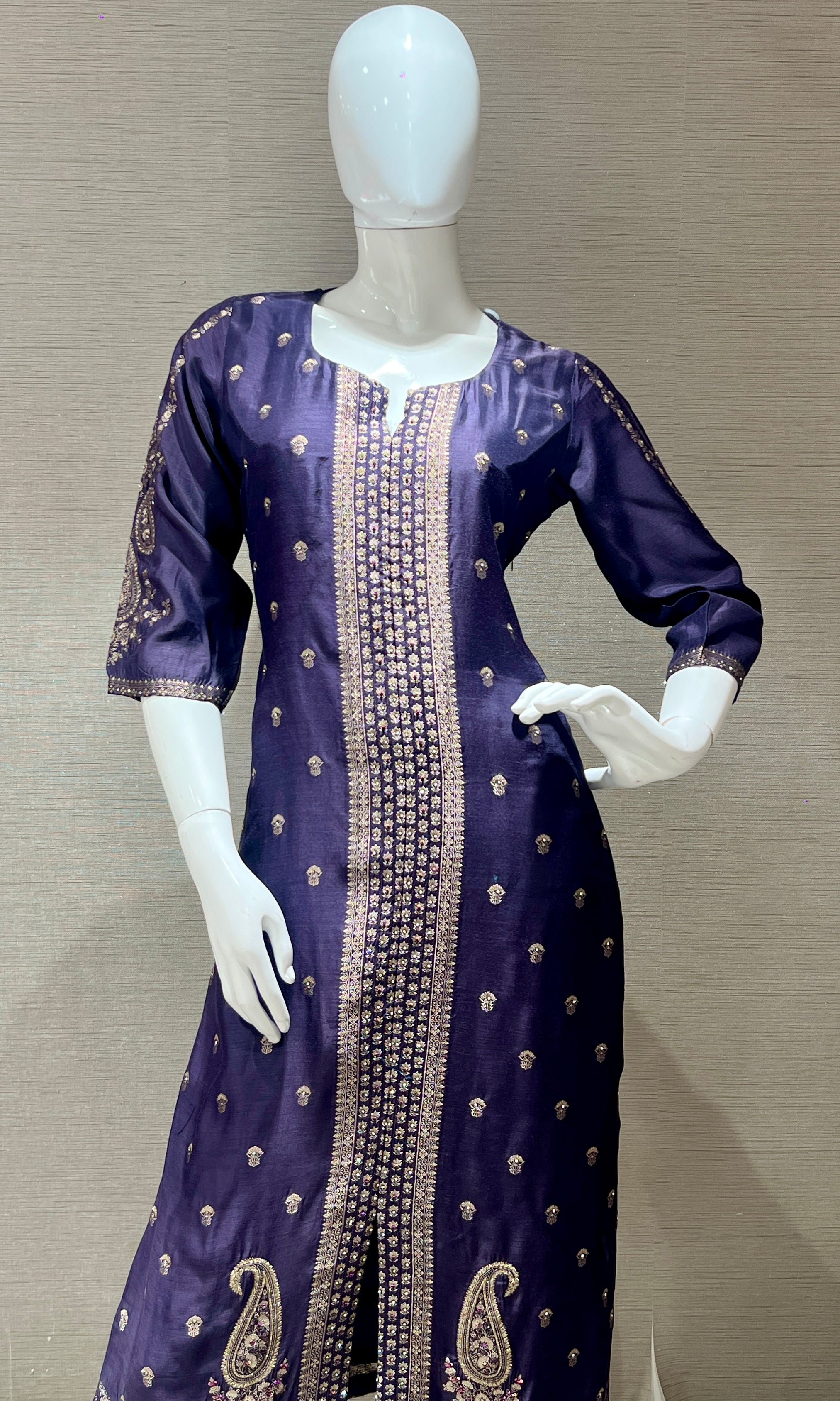 Noorani Drape Suit Set