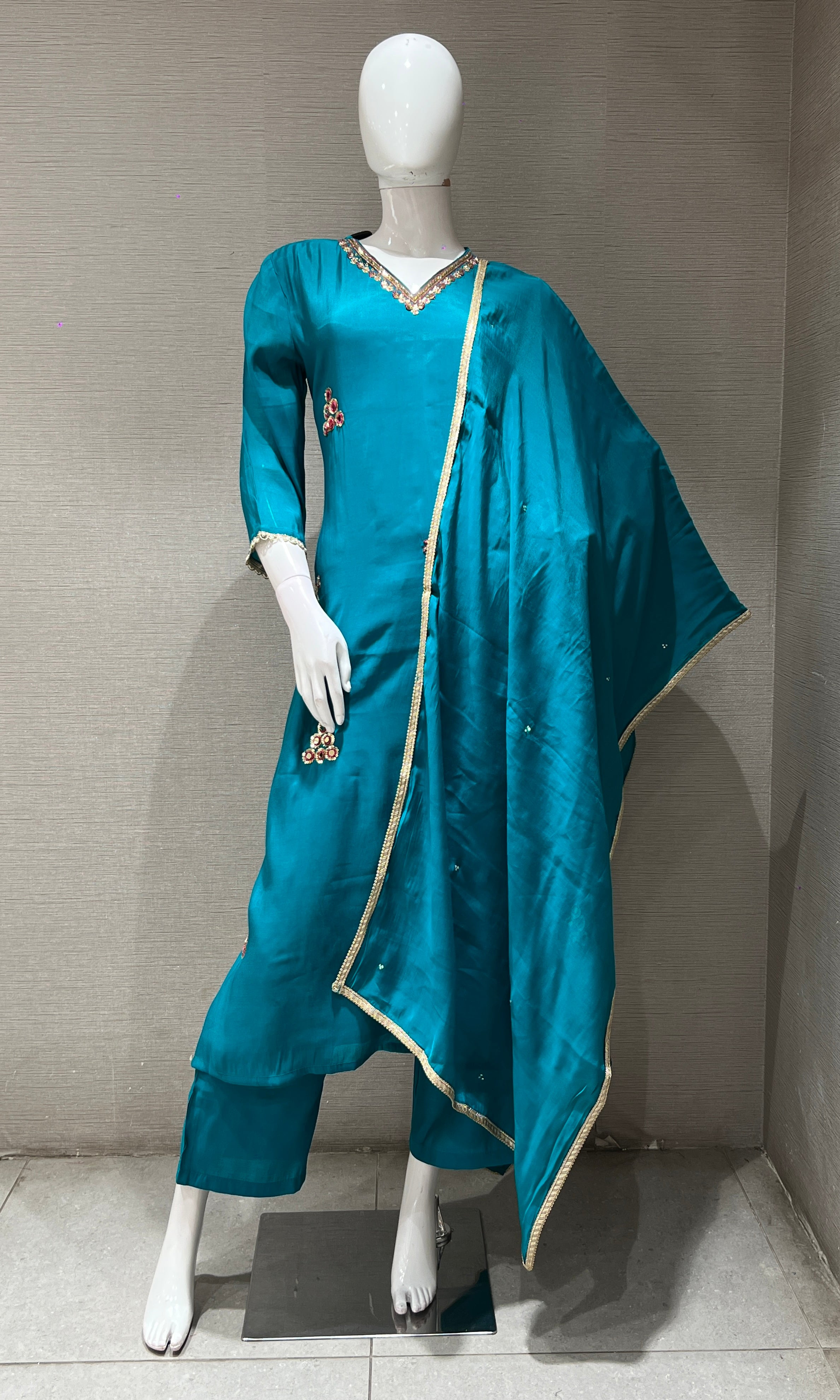 RAMA BLUE KURTA SET