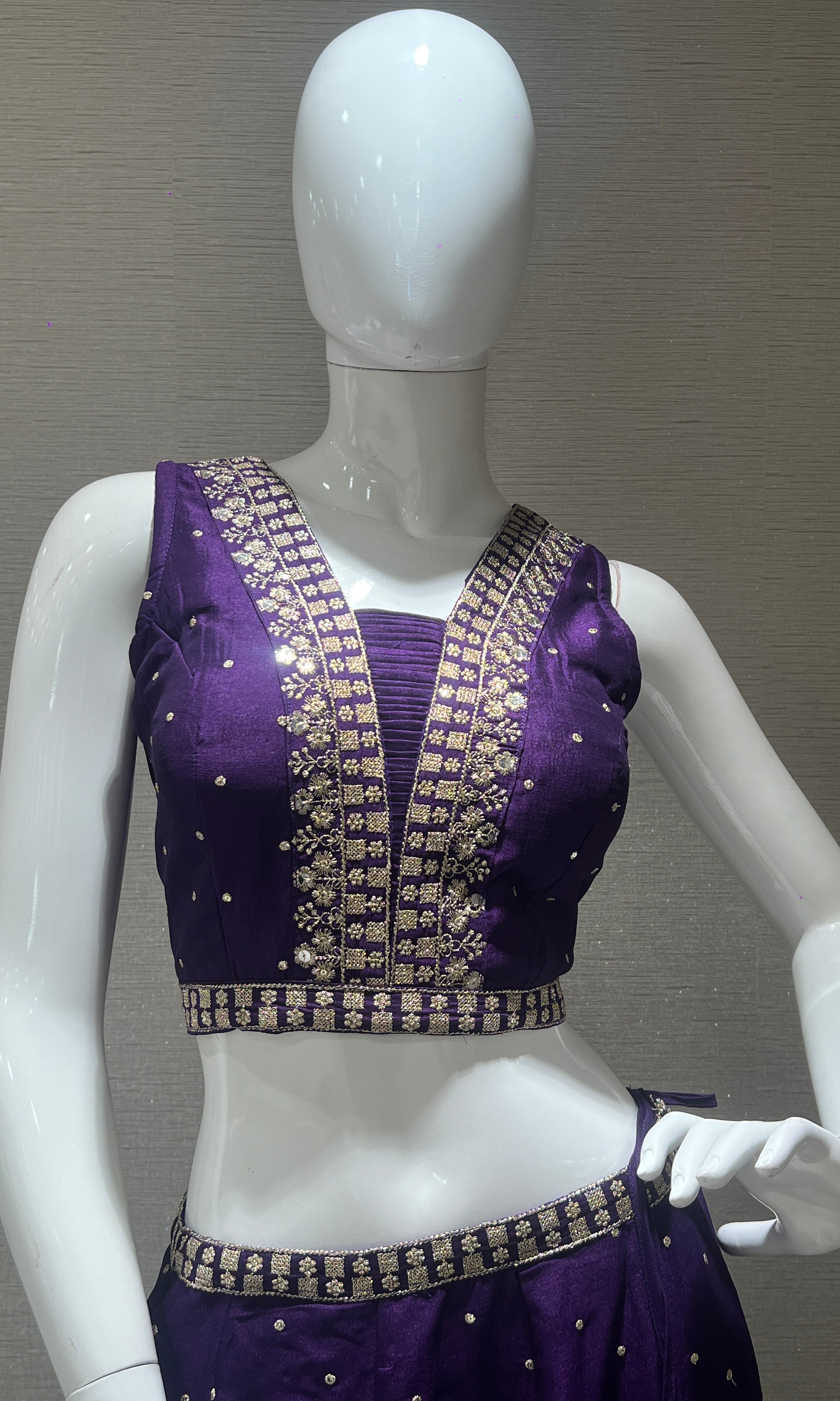 Purple Lehenga