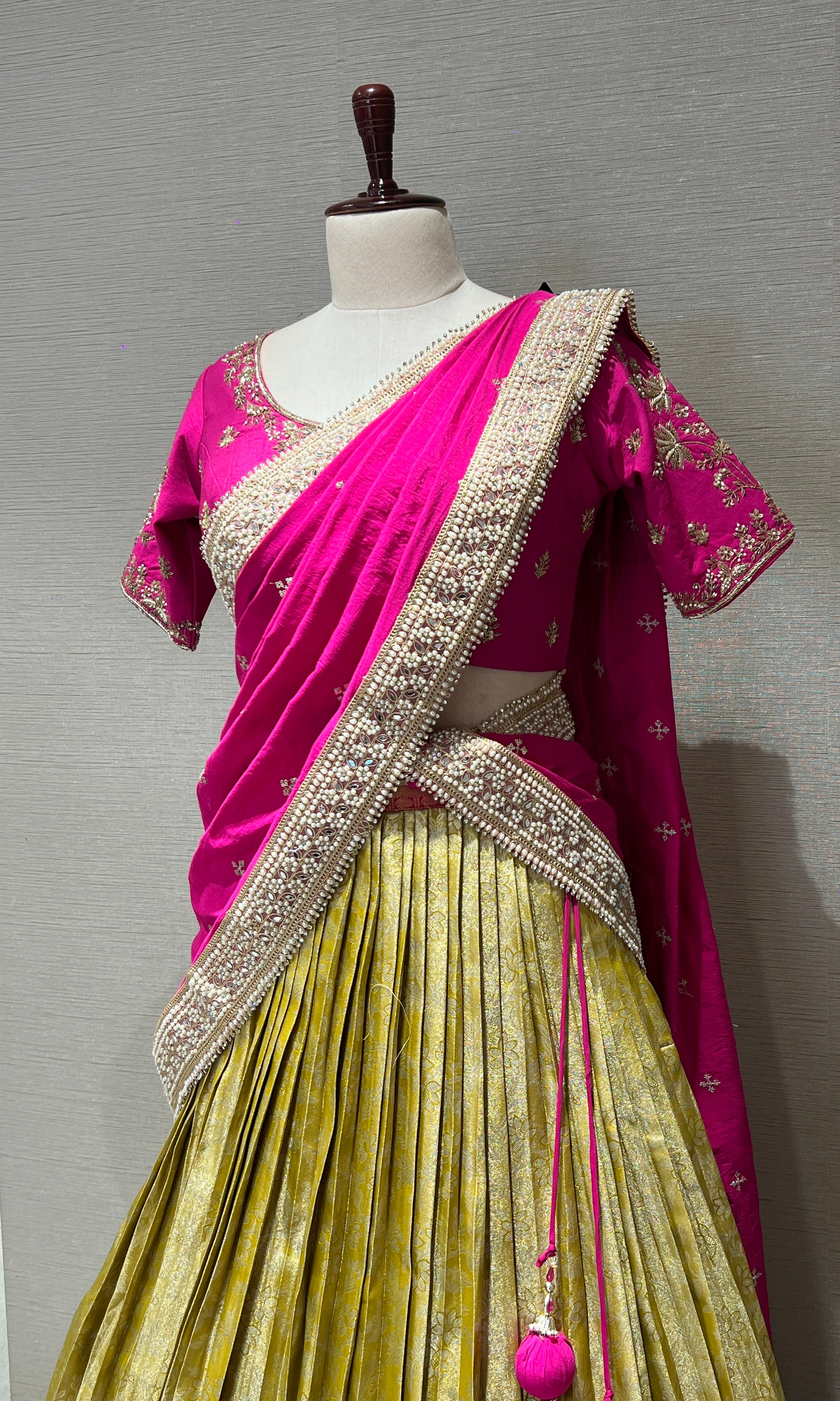 Rani pink Lehenga