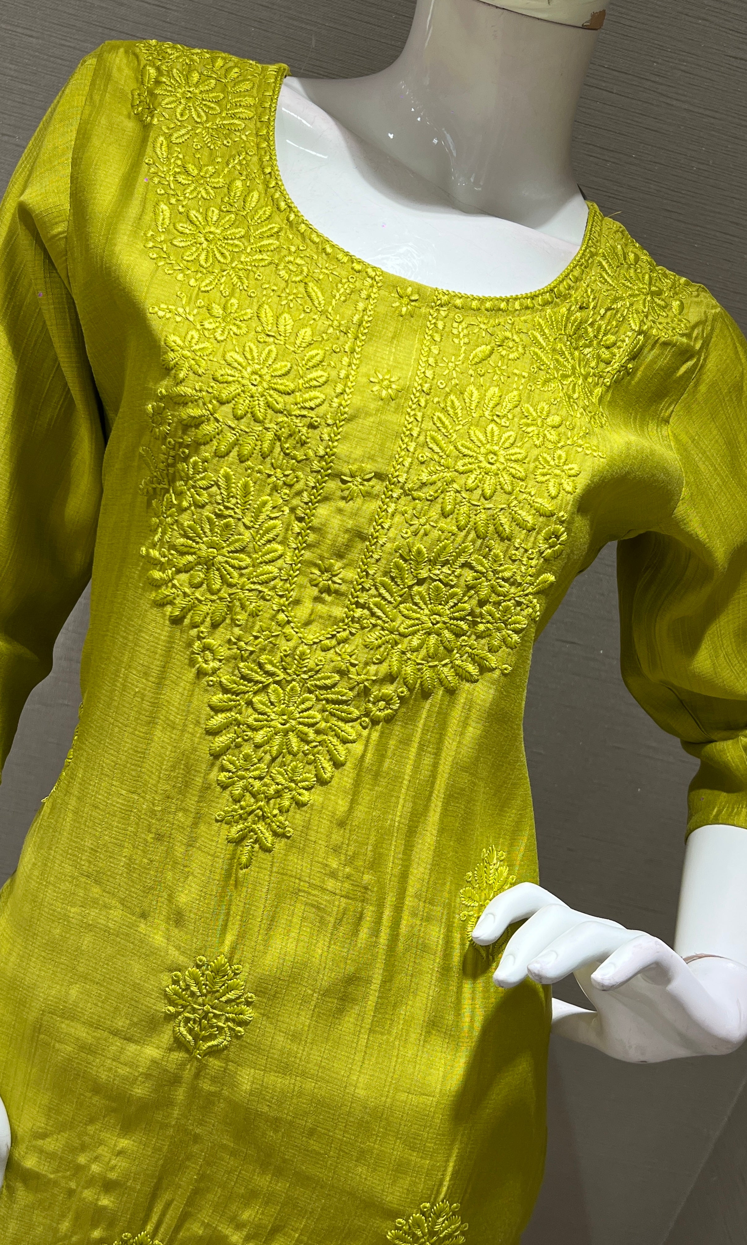 Liril EMBROIDERED KURTI TOP