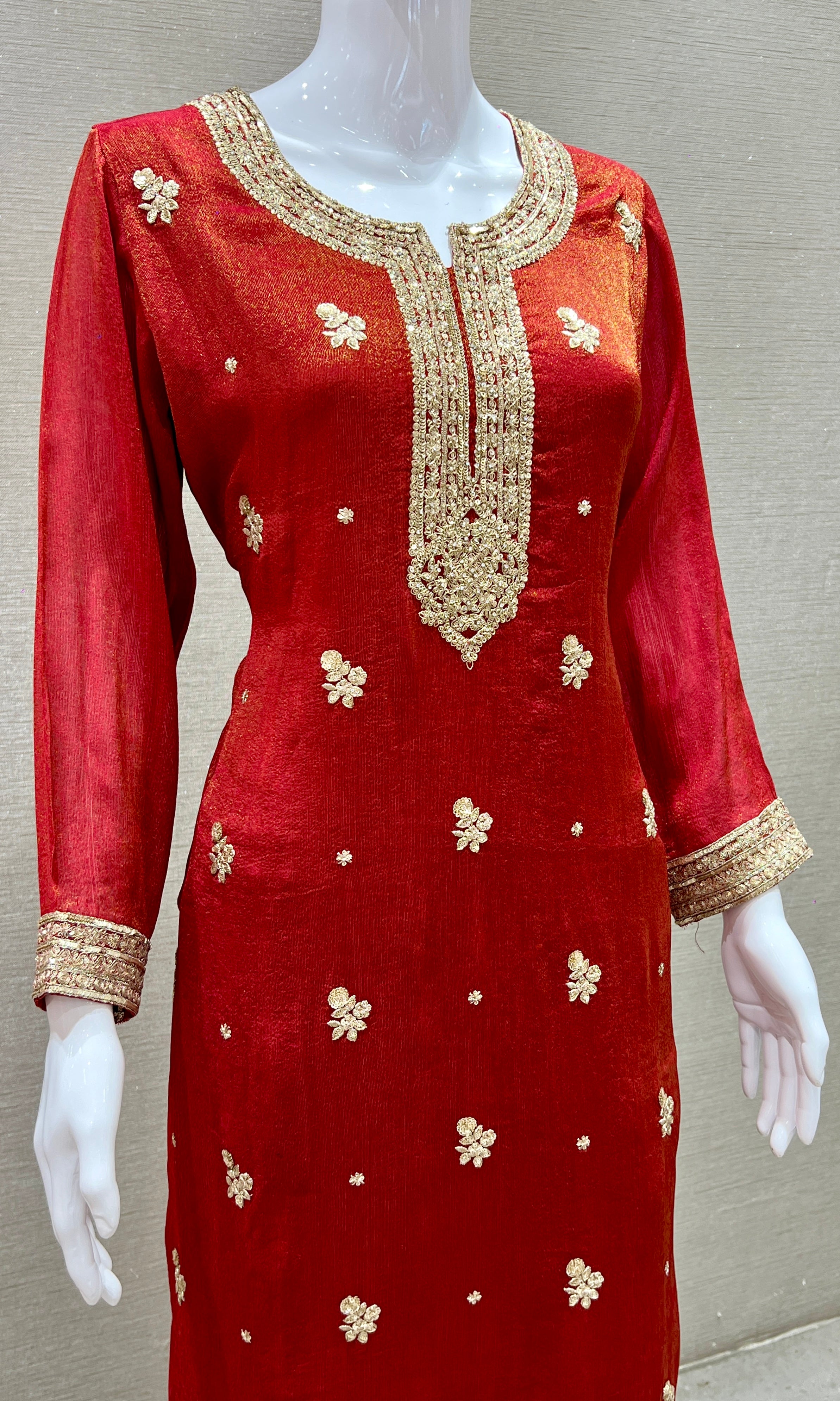 Royal Red Kurta Set