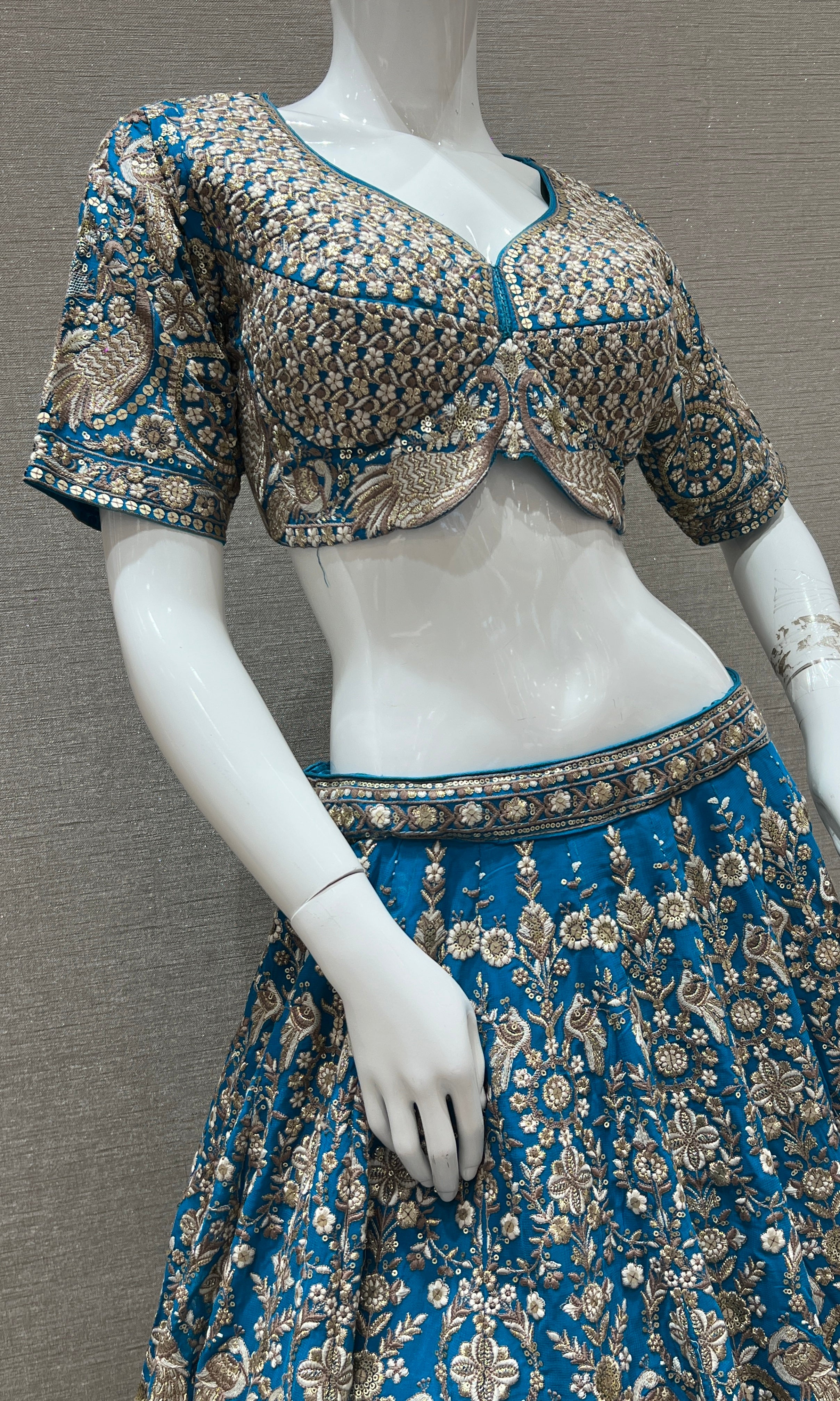 Blue Lehenga
