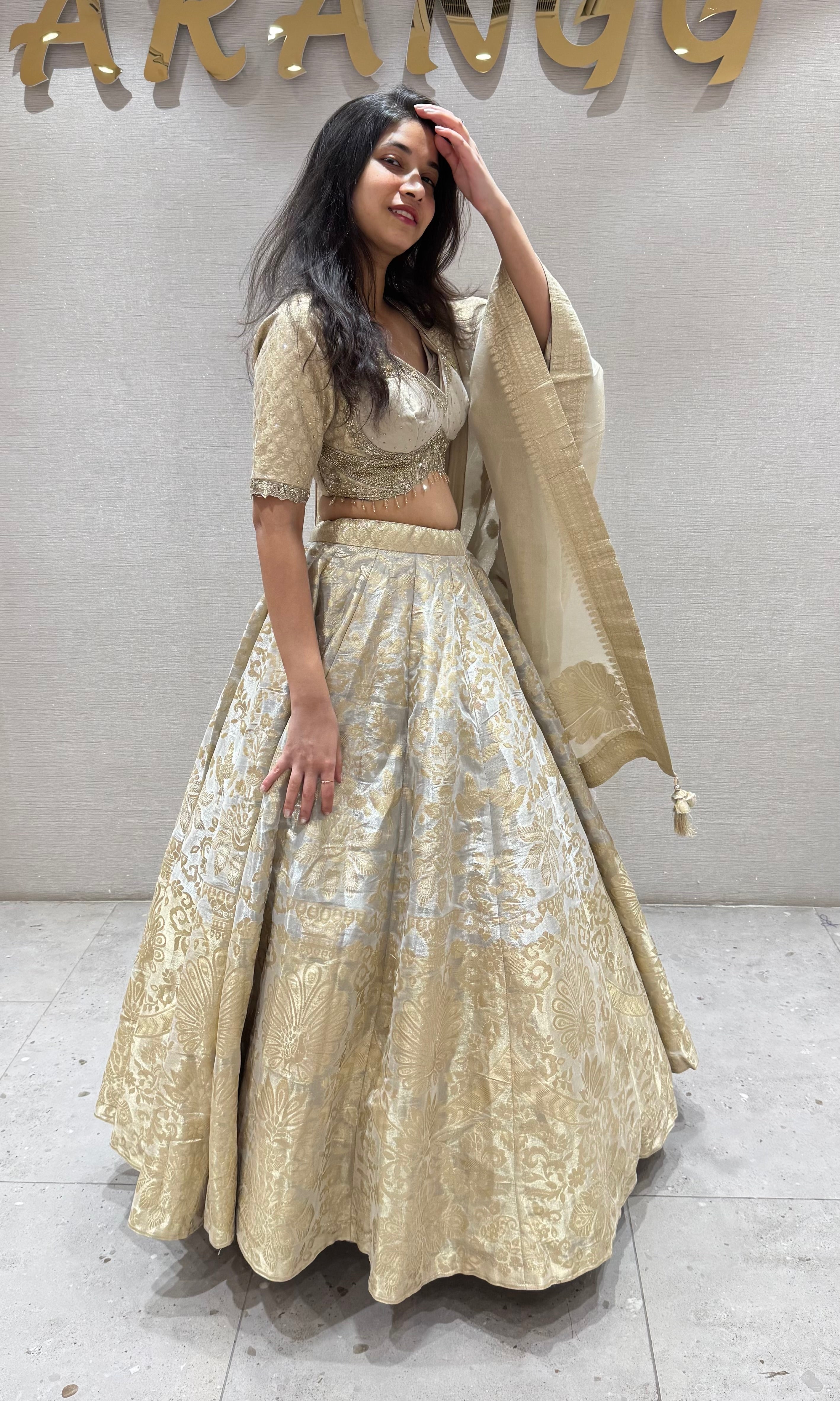 BEAGH FLORAL LEHENGA WITH ELEGANT BLOUSE