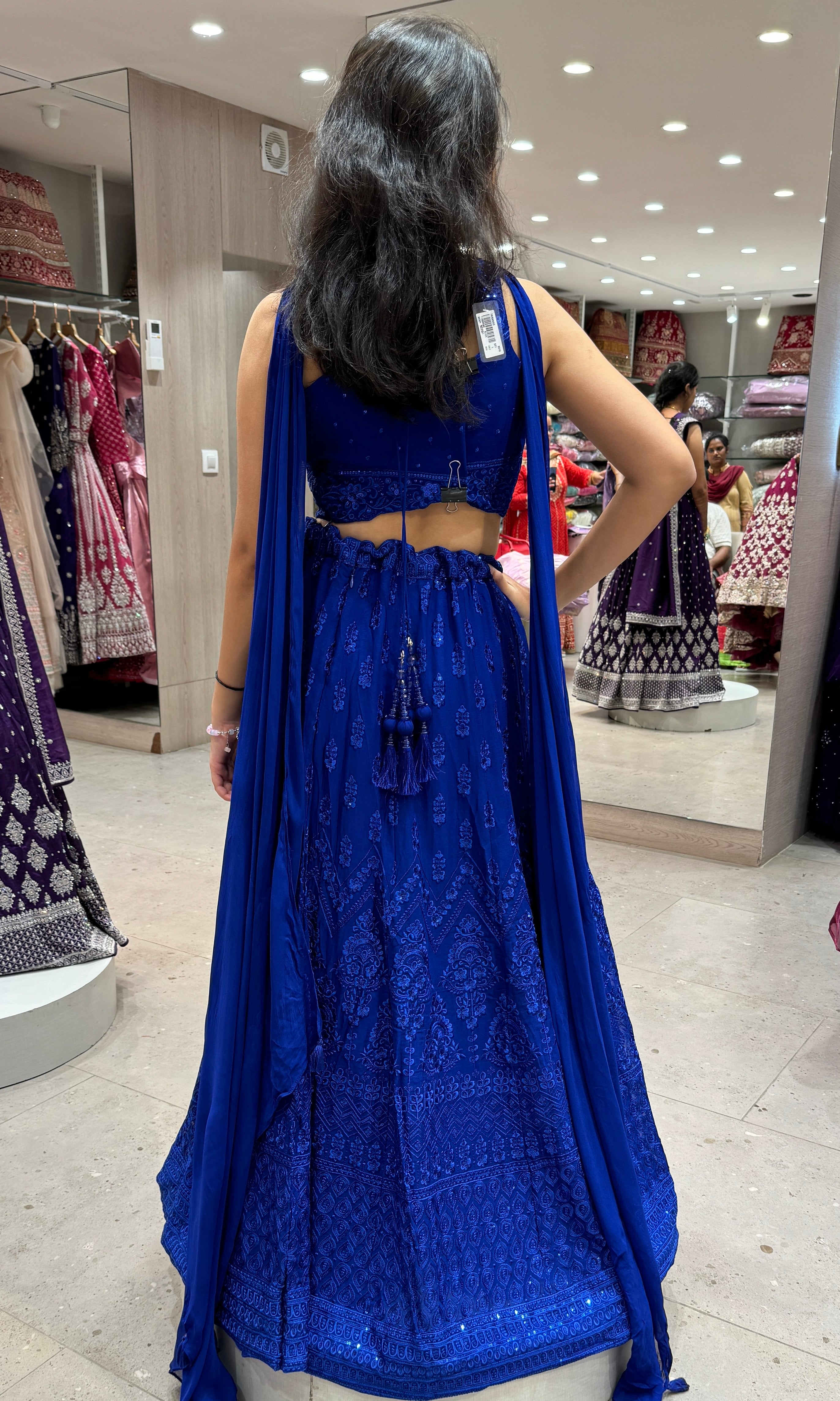 Blue Lehenga