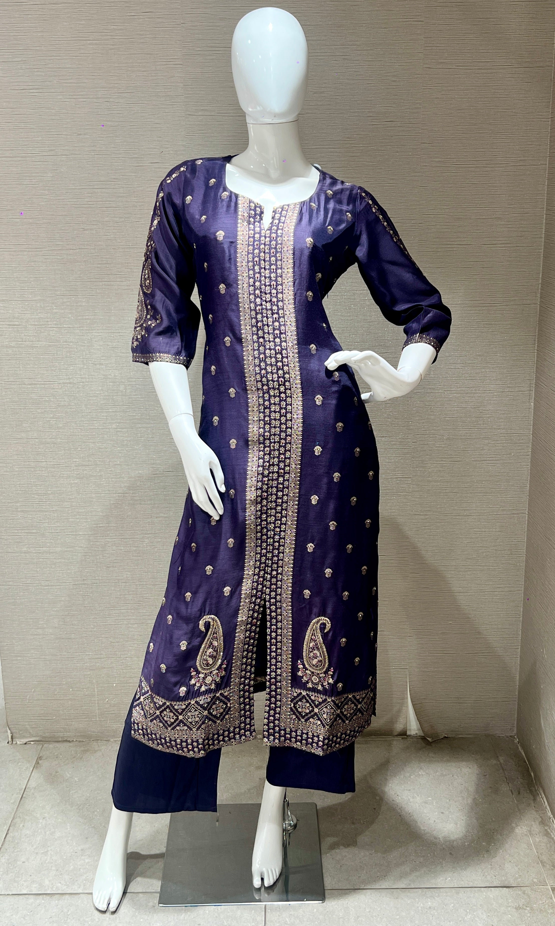 Noorani Drape Suit Set