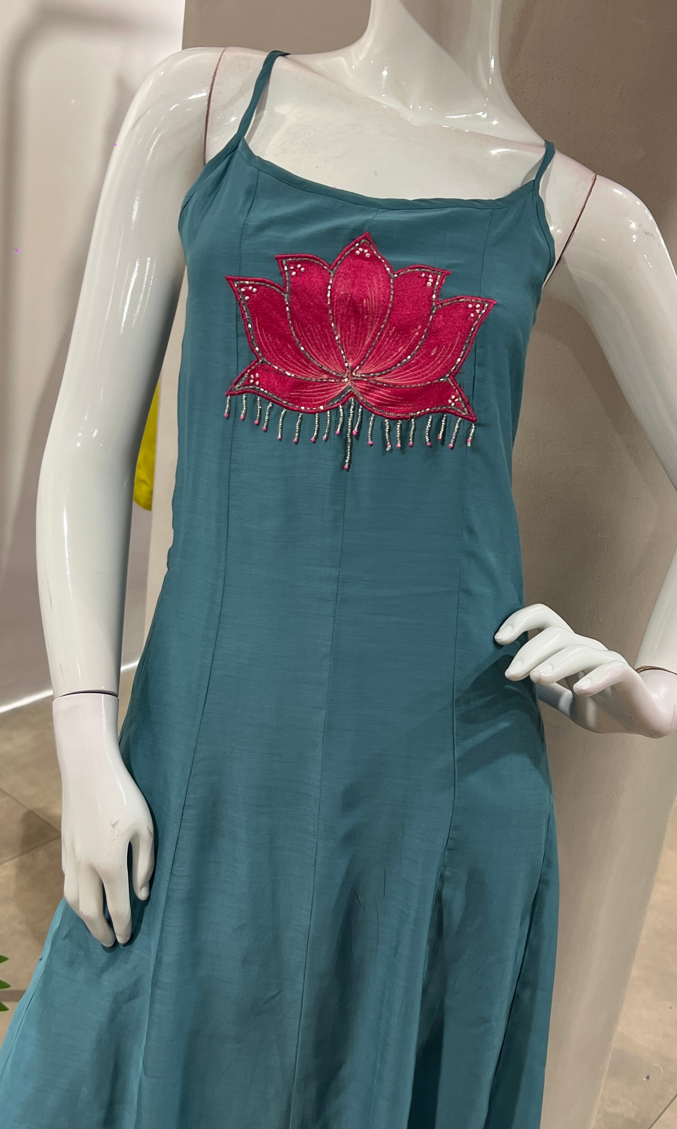 BLUE LOTUS ETHNIC KURTA SET