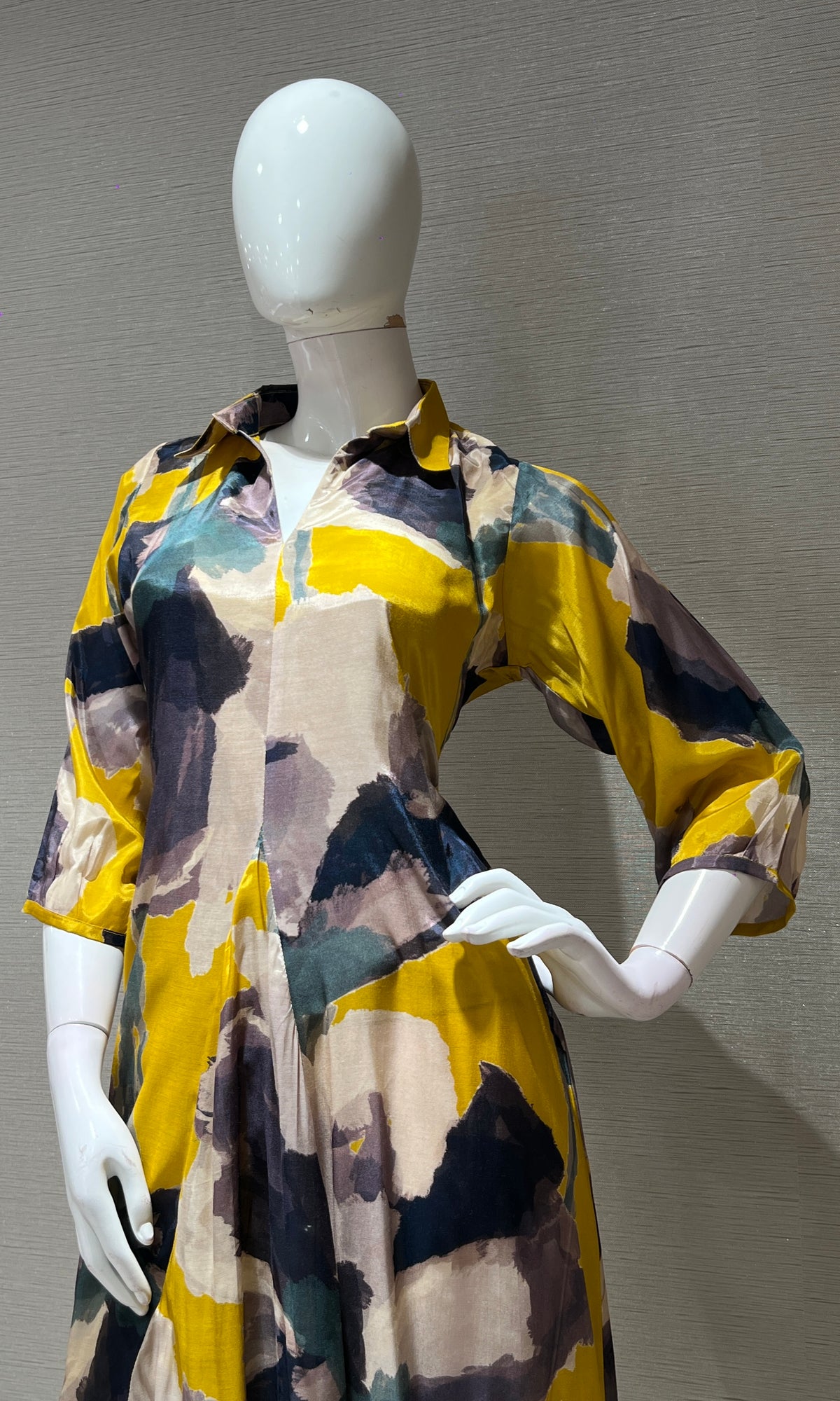 Mustard yellow DRESS