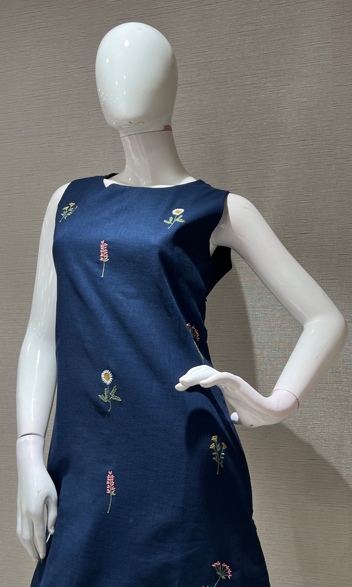 Navy blue DRESS