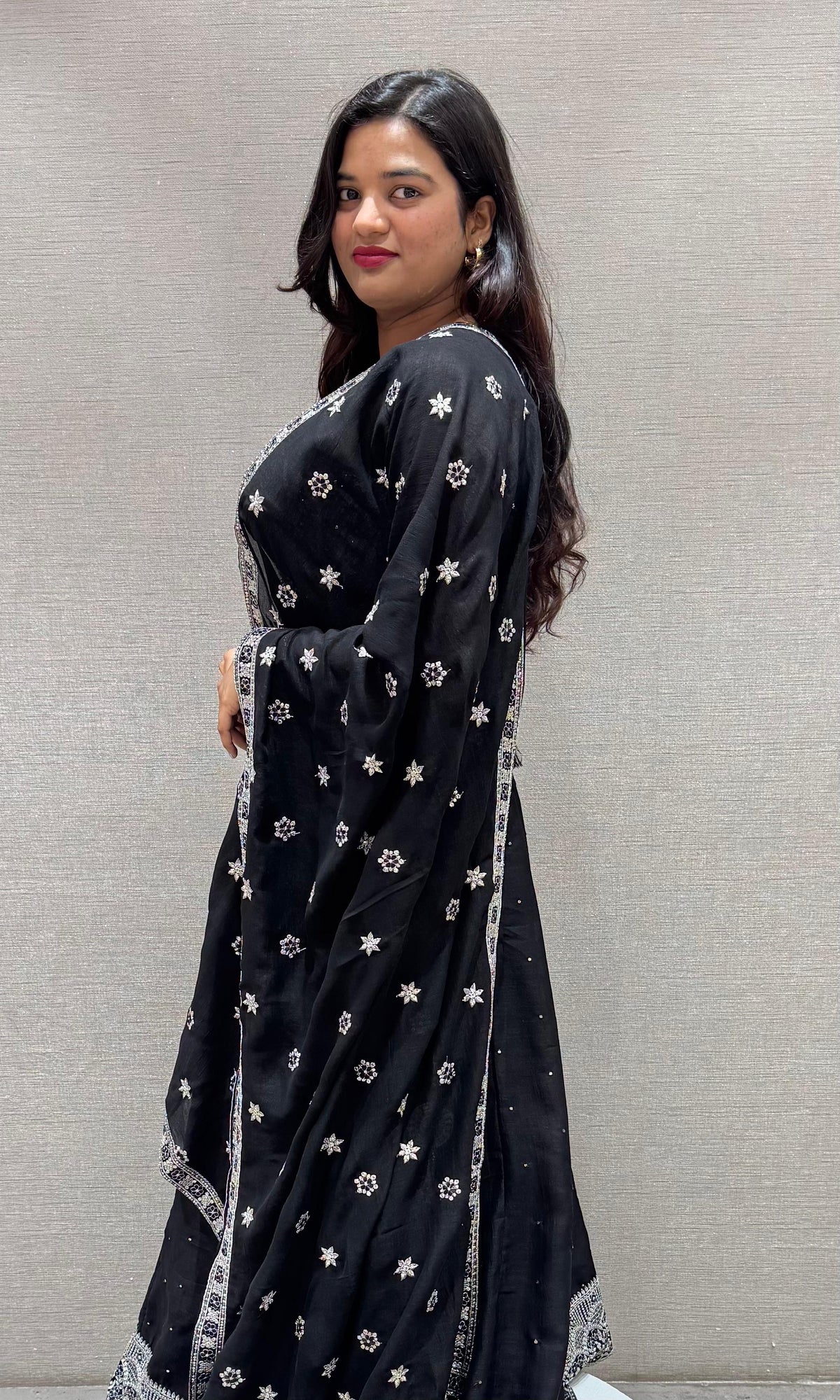Black ELEGANT Lehenga