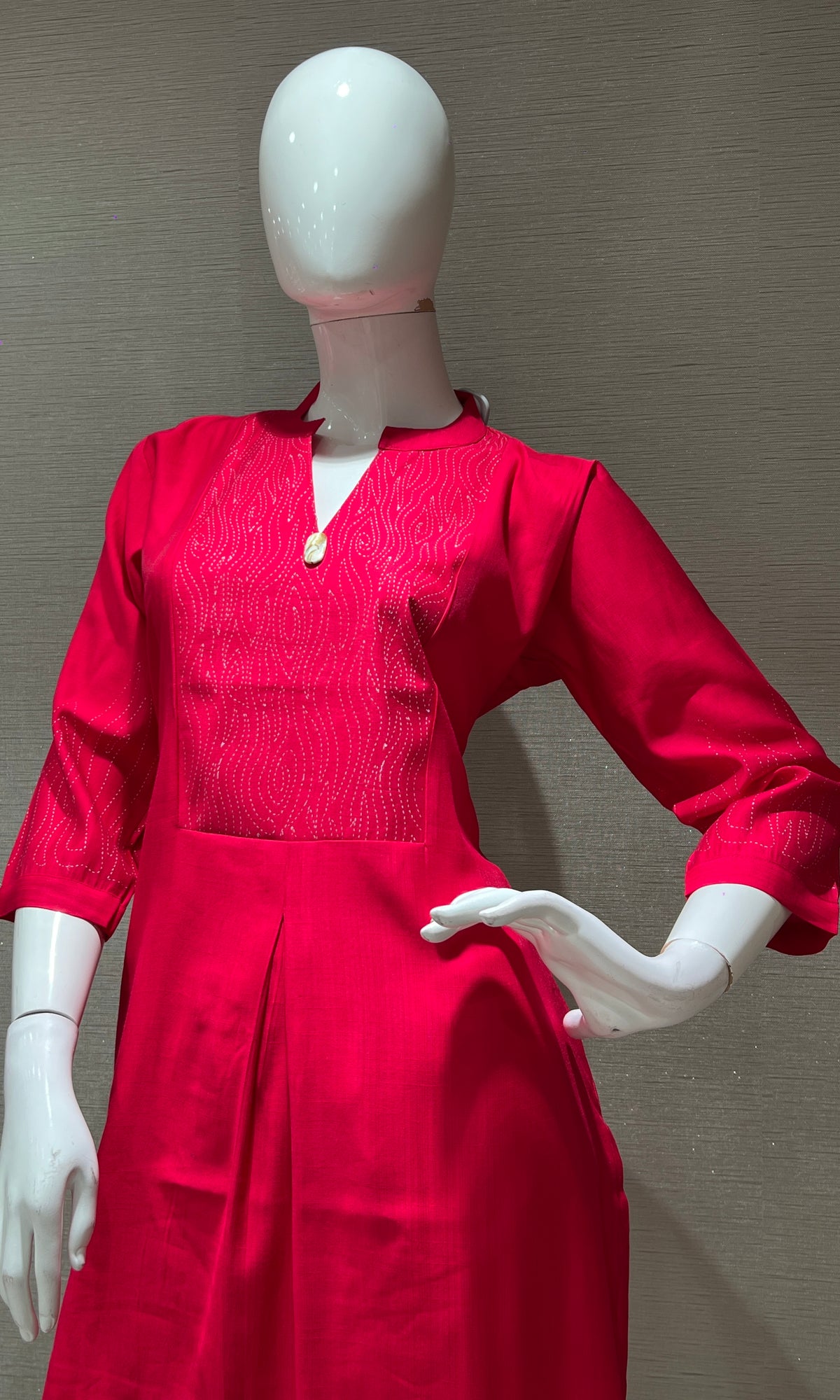 Rani pink KURTI TOP