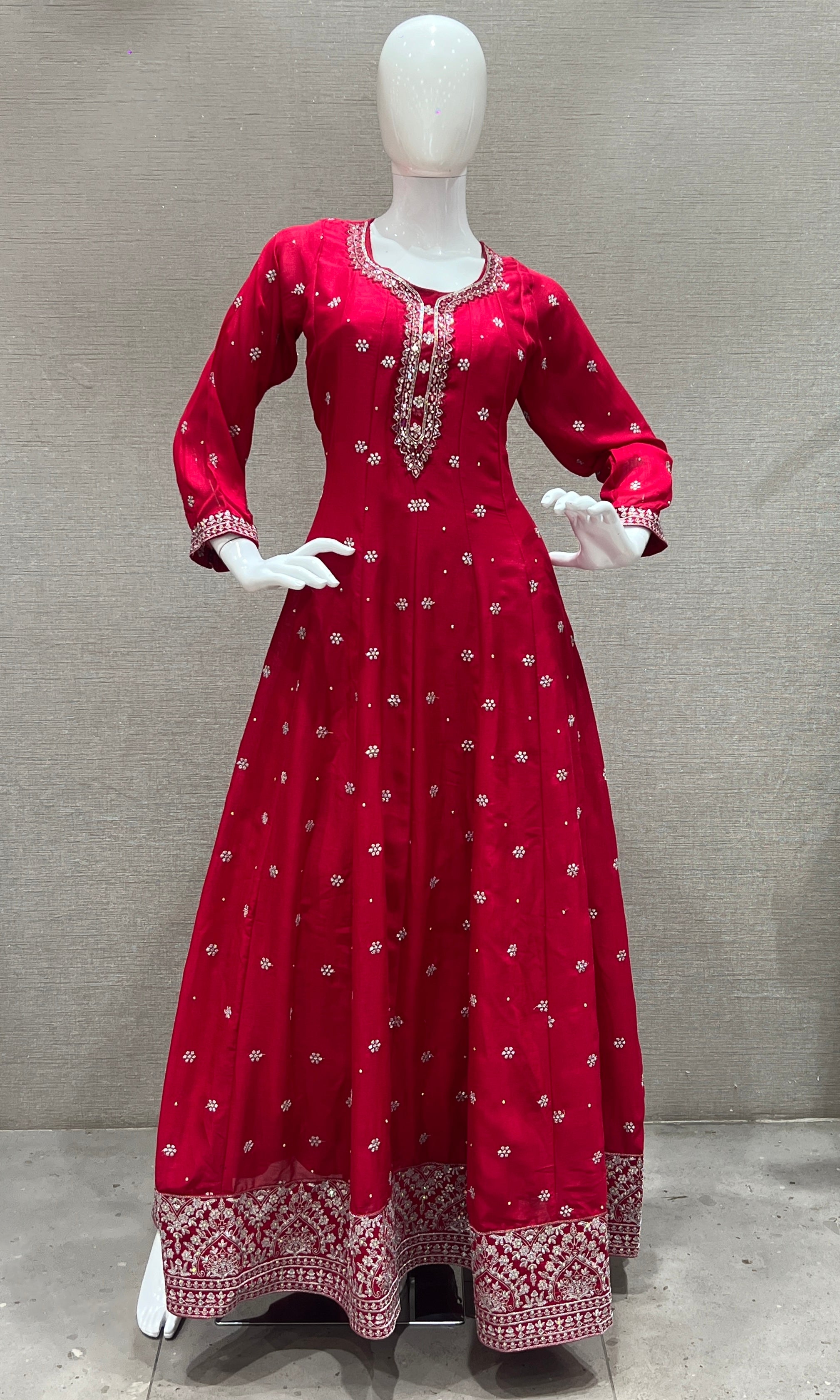 Rani pink long dress