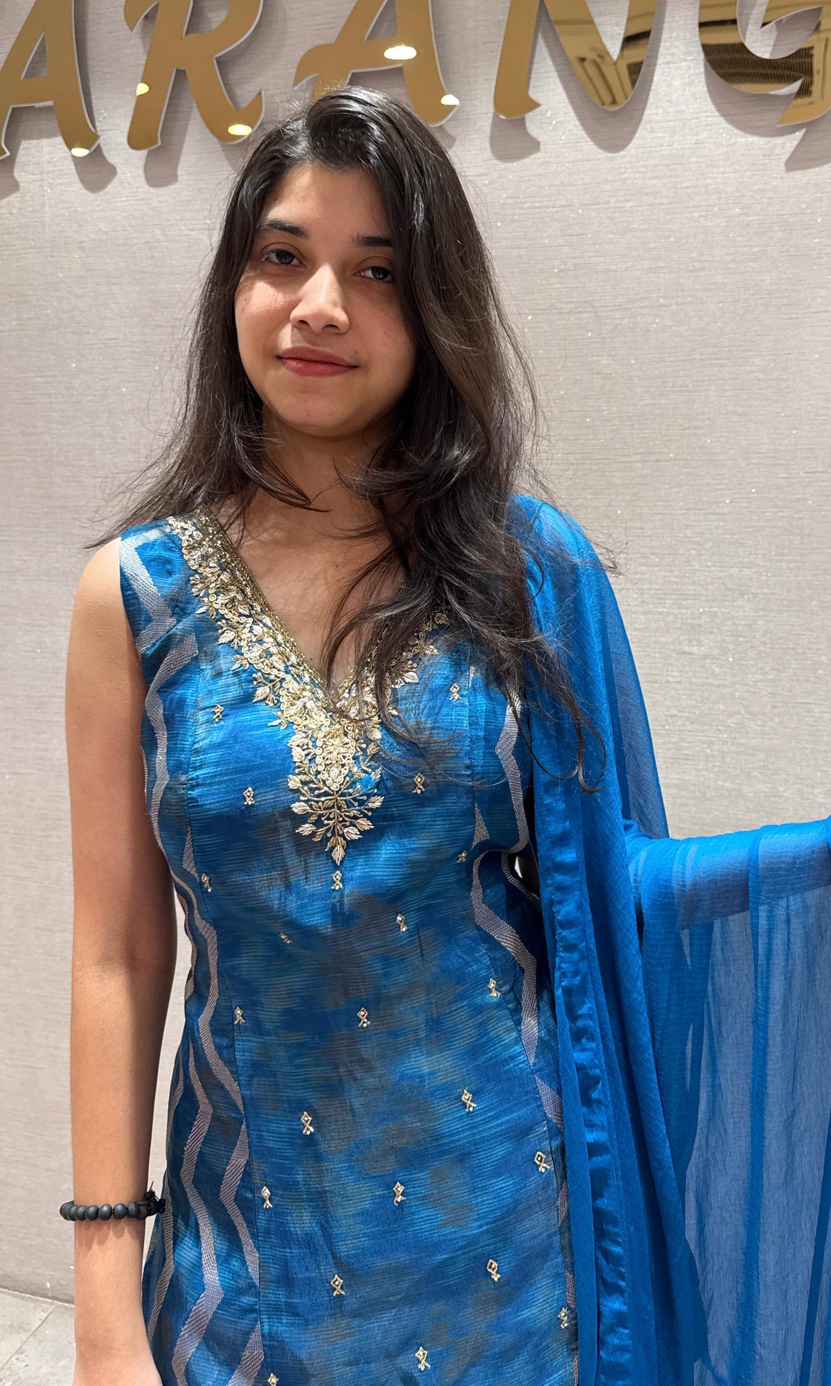 Blue palazzo