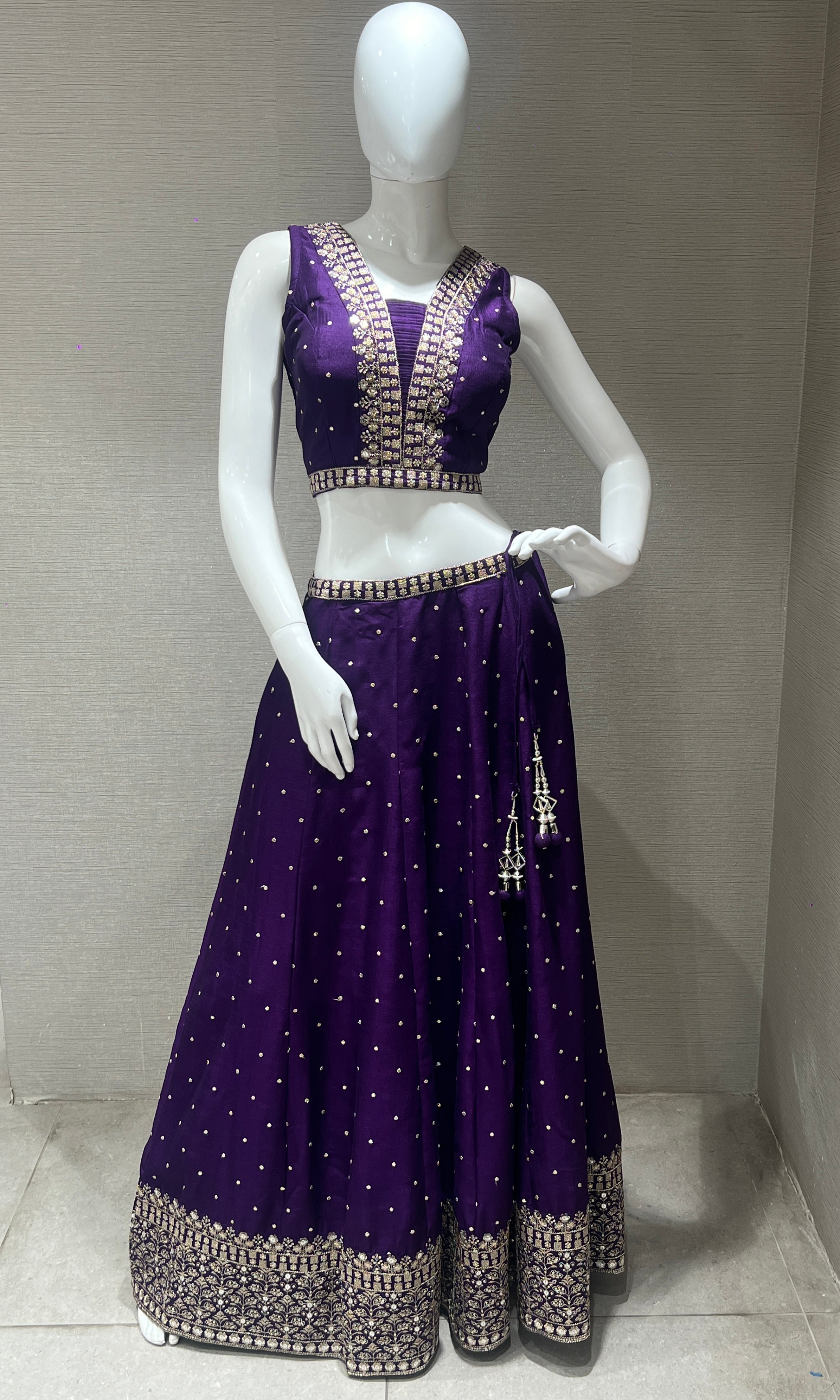 Purple Lehenga