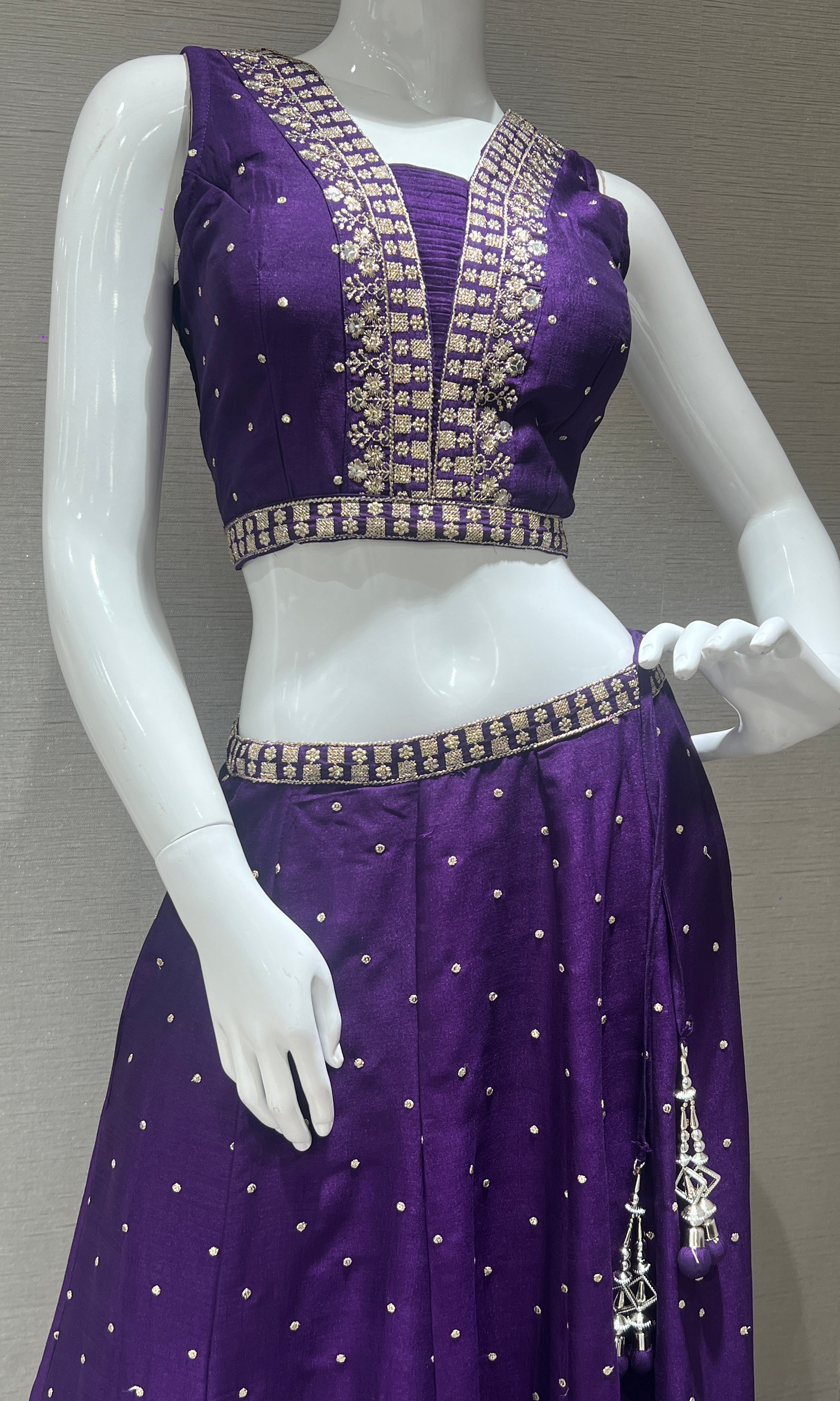 Purple Lehenga