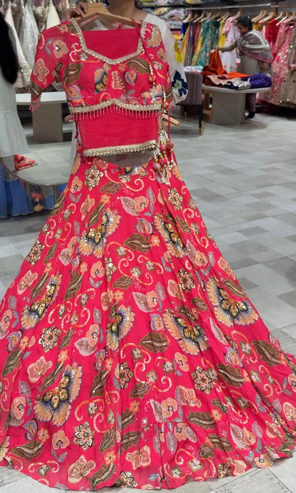 Pink Lehenga