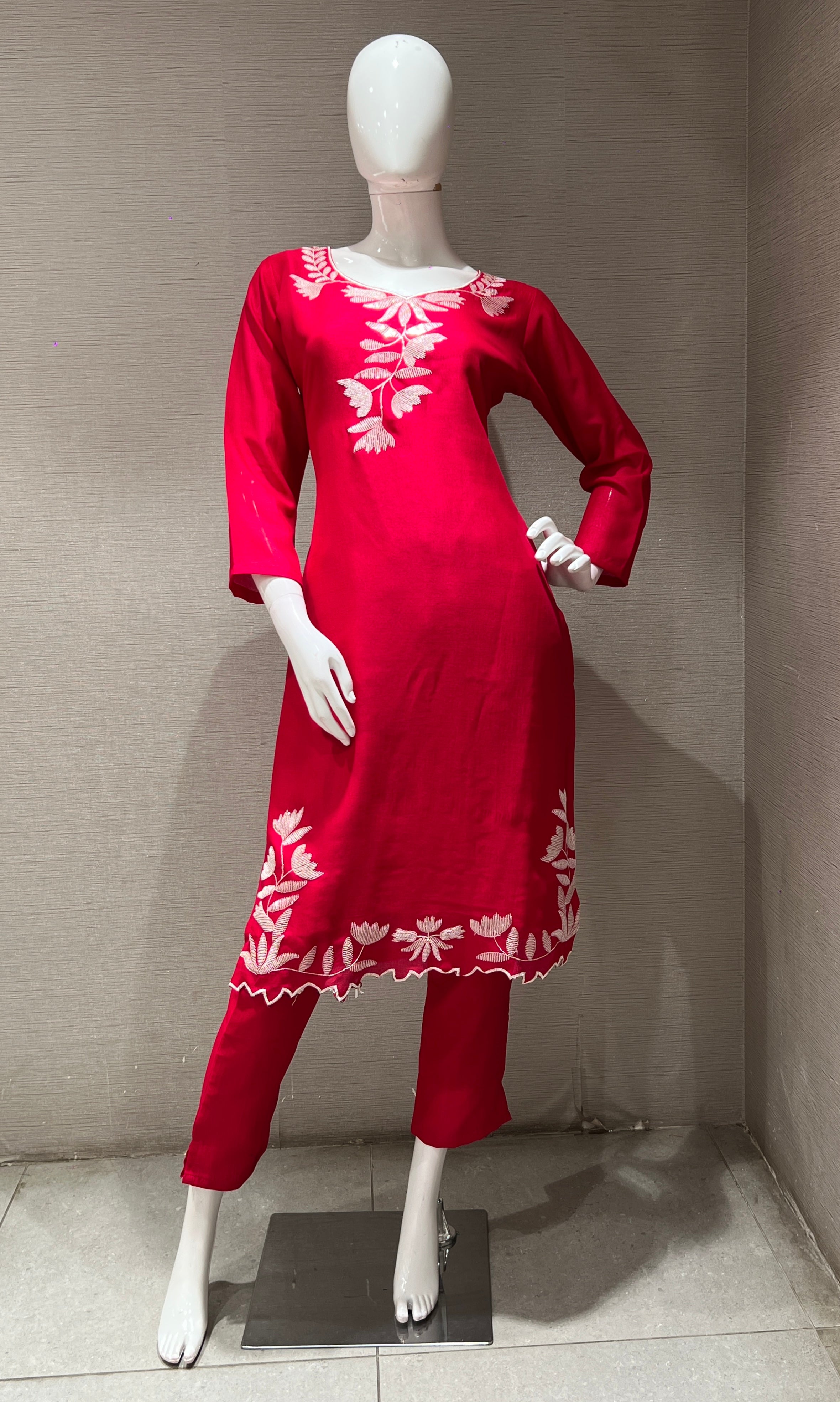 RANI FLORAL ETHINIC KURTA SET