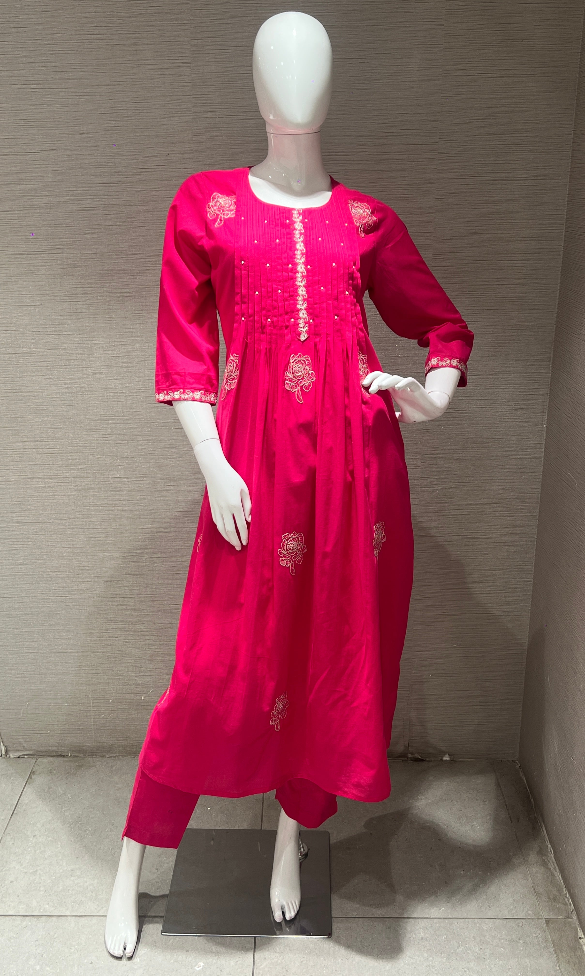 Rose Pink kurta set