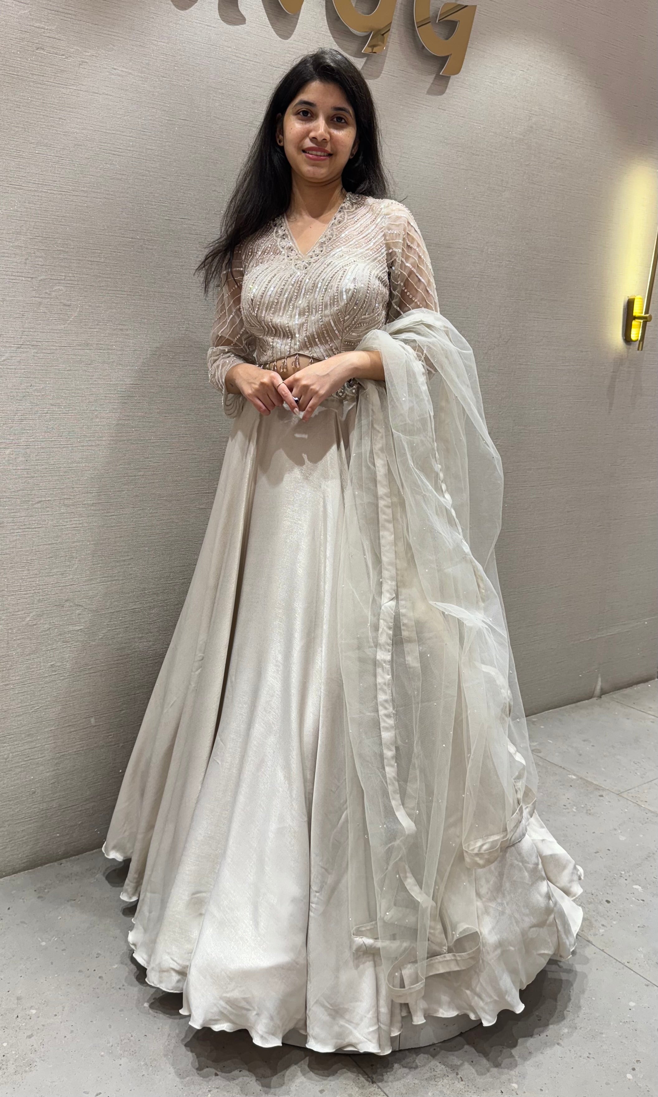 FAWN and Shimmer Lehenga Set