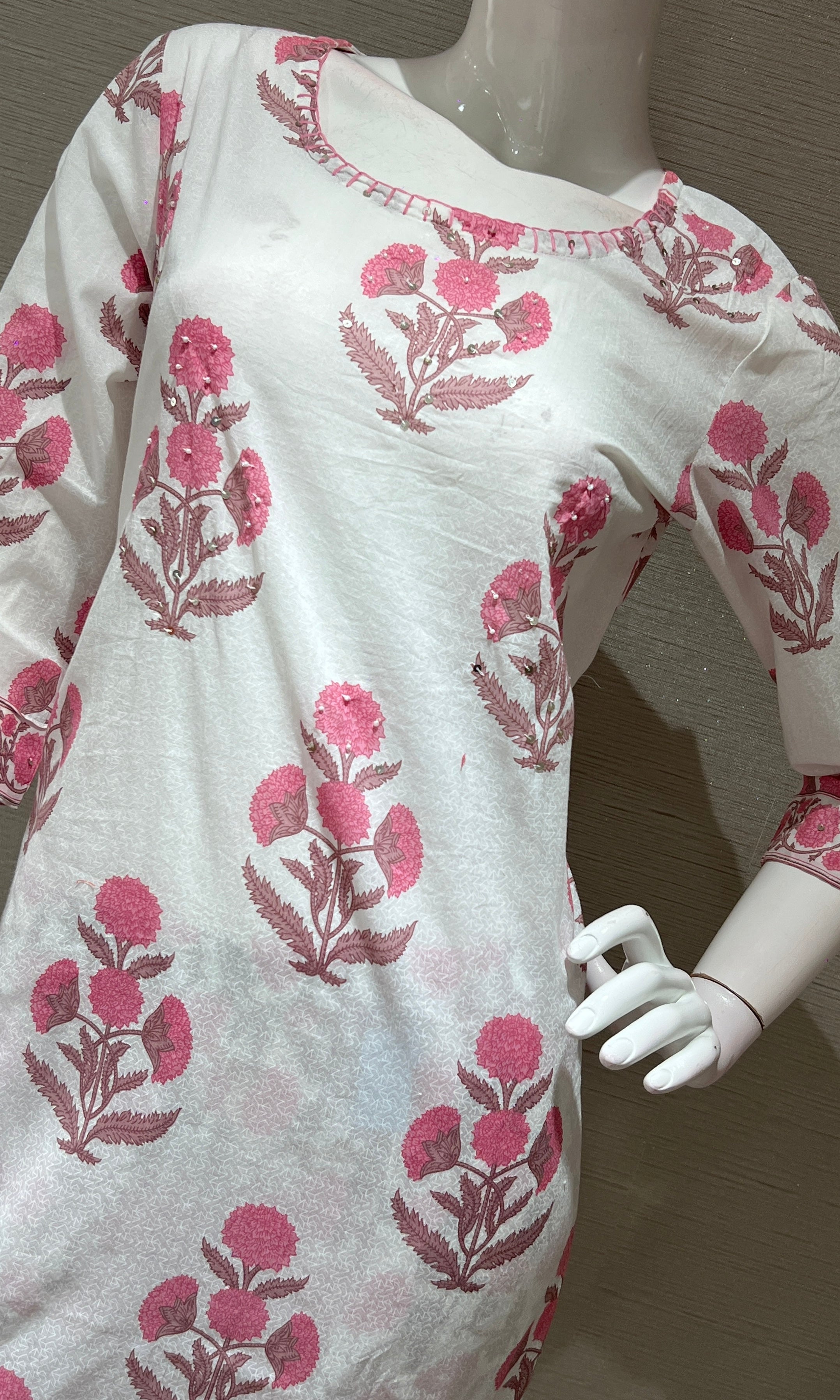 ROSE Pink kurta set
