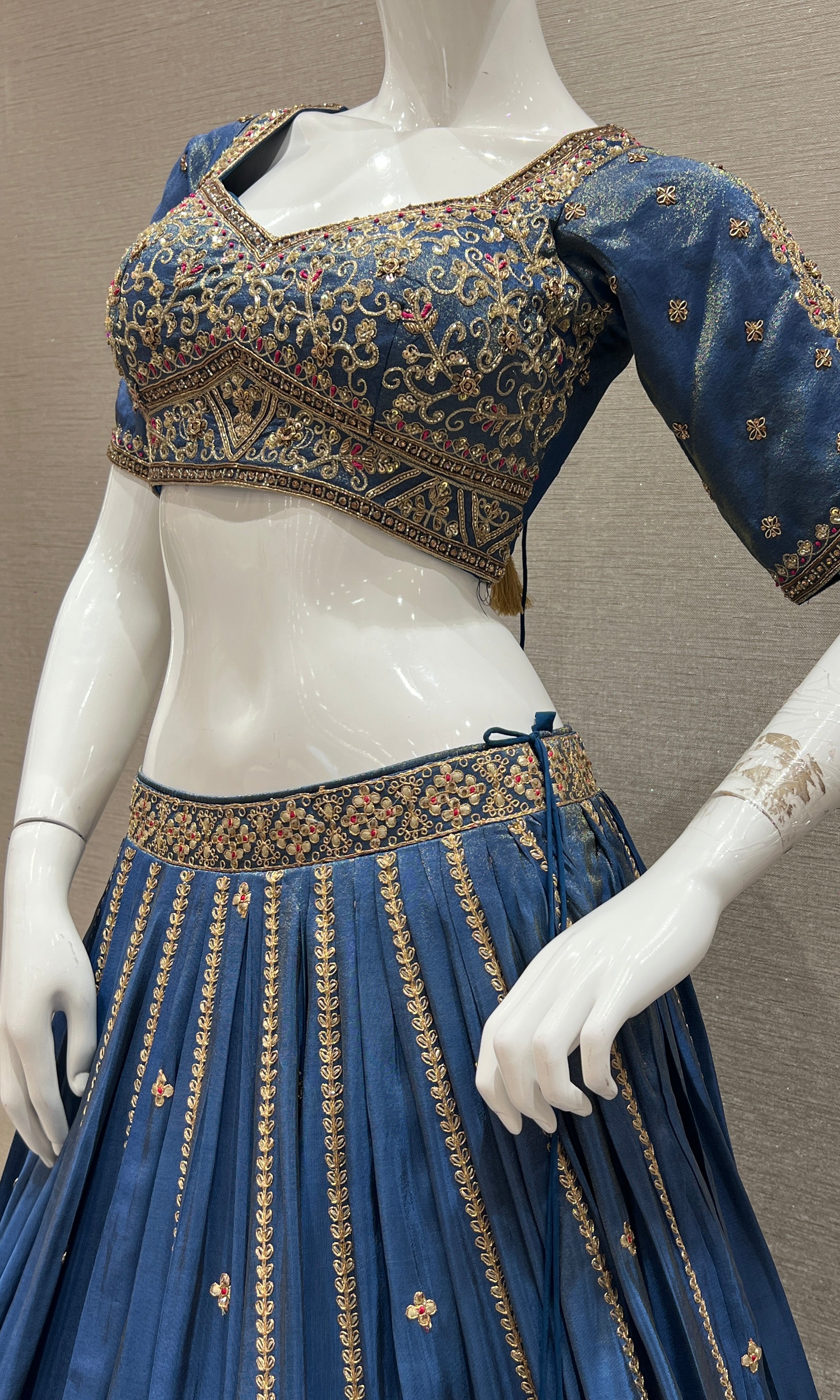 Blue Lehenga
