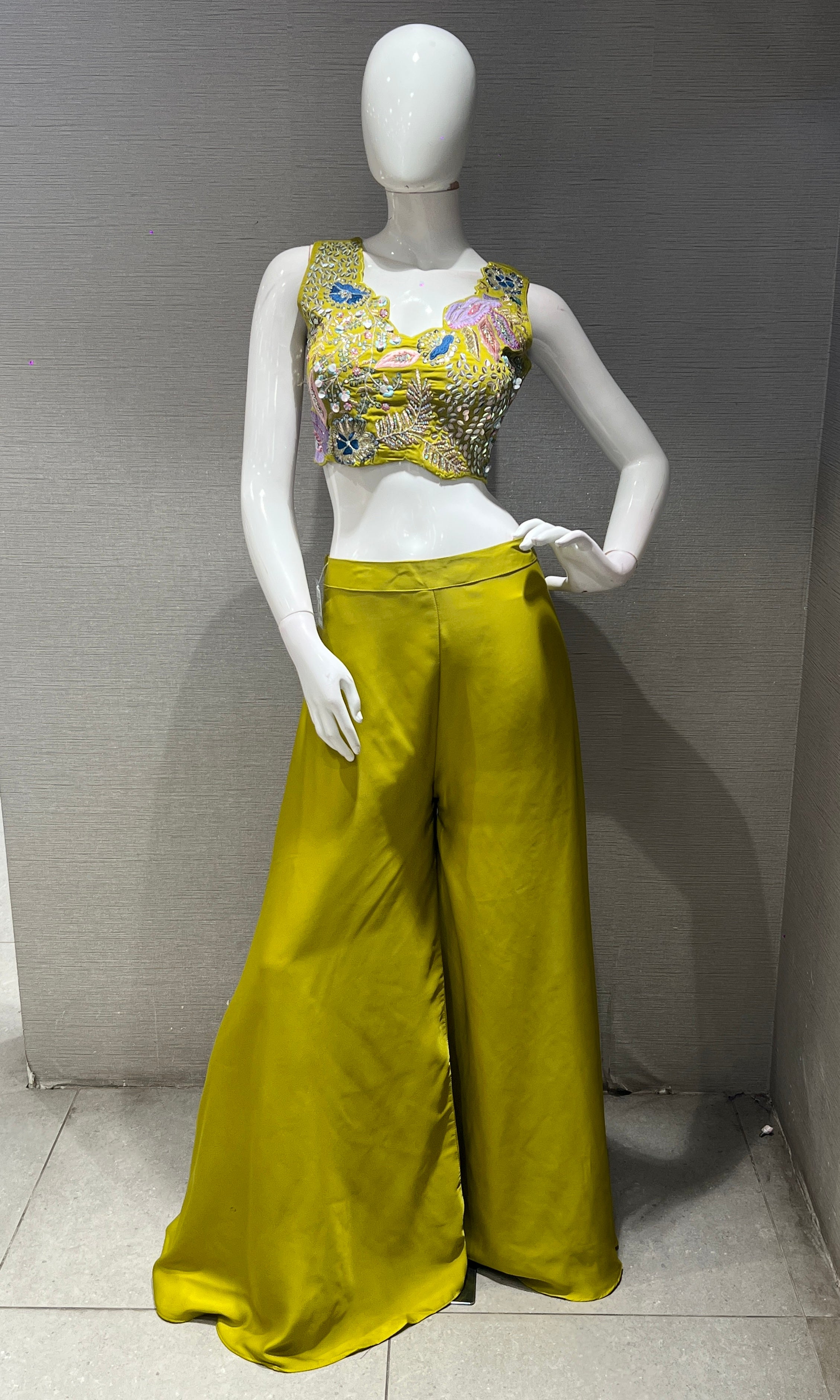 Liril FLOWER 3D CUT palazzo SET