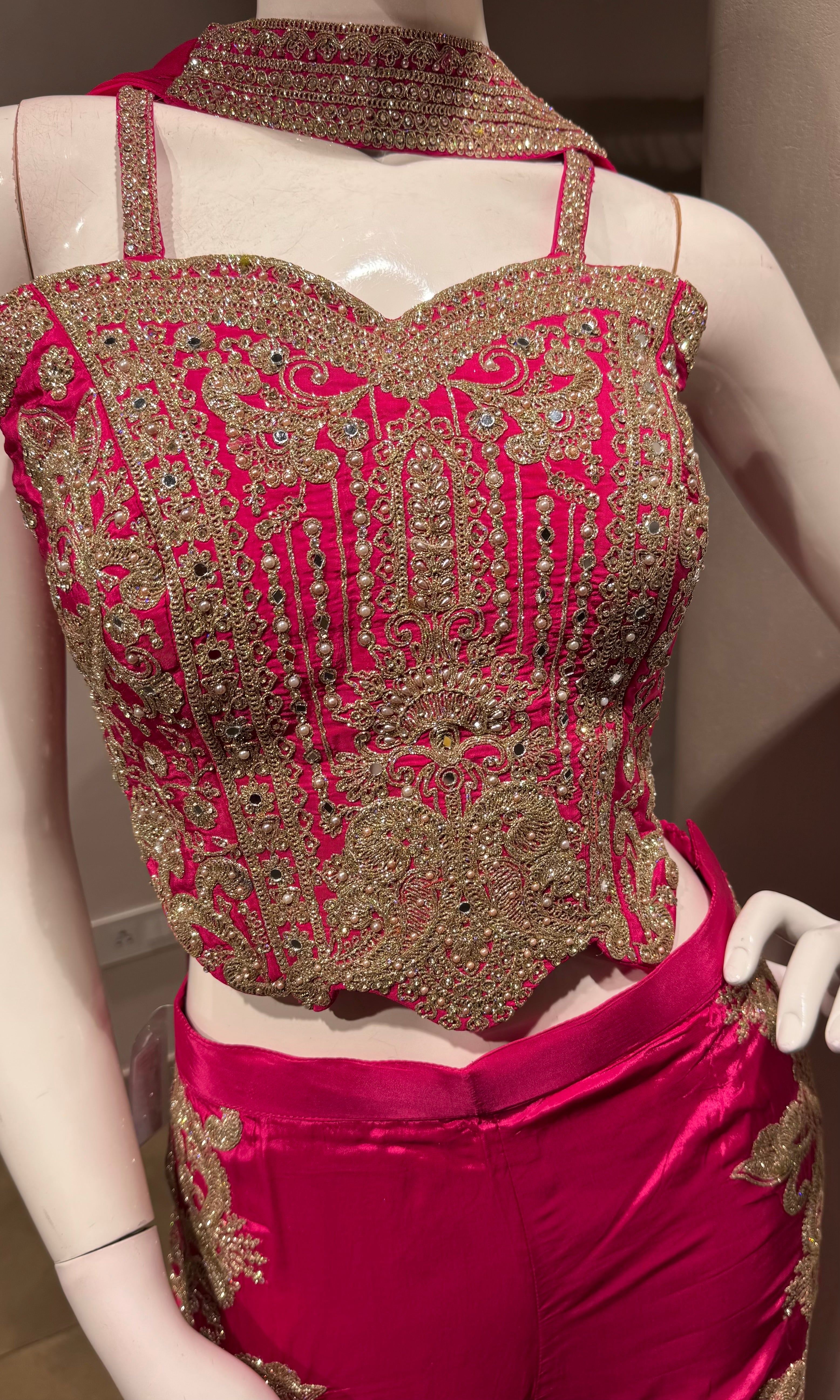 RANI Embroidered Indo-Western Palazzo Set