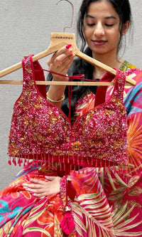 Saree with stitched Blouse