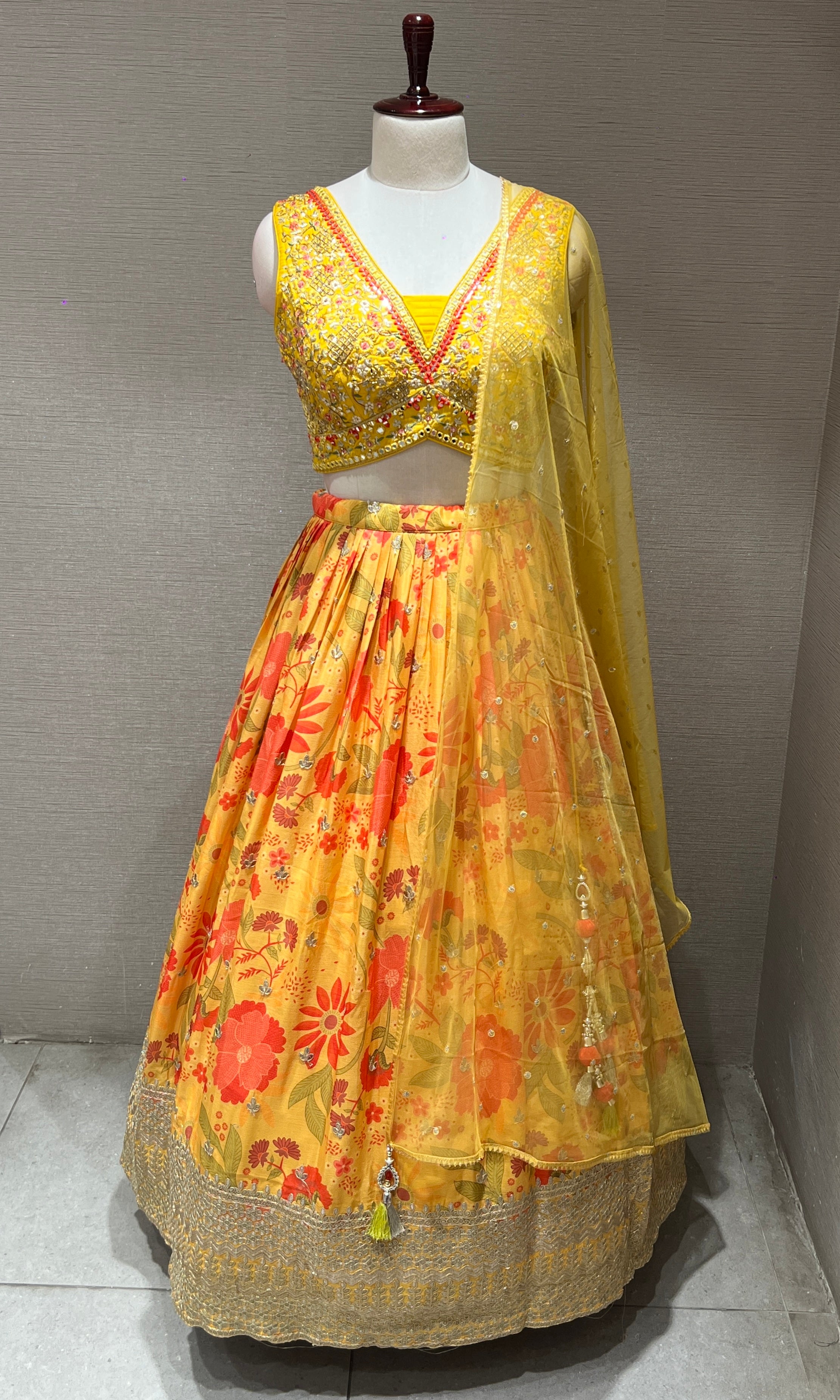 Yellow Lehenga
