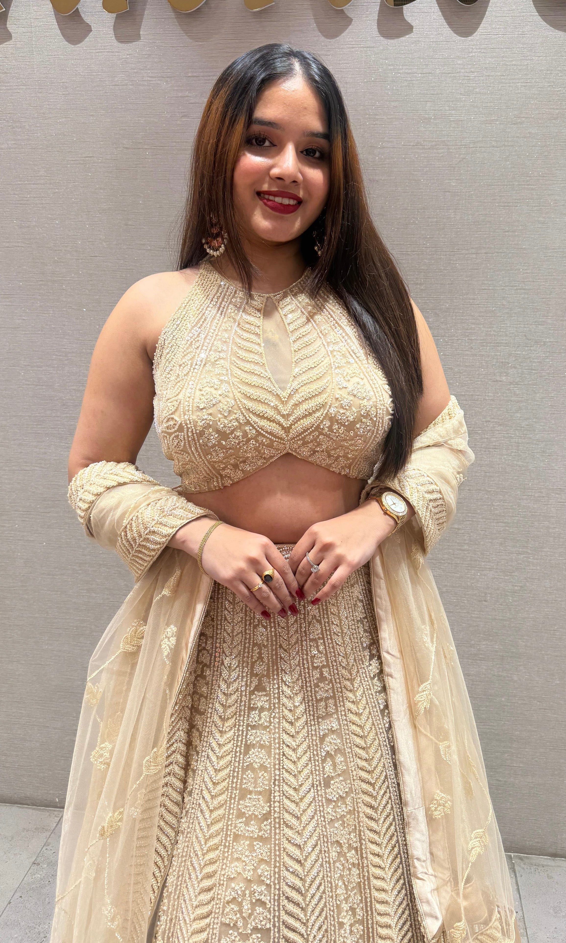 Gold Lehenga