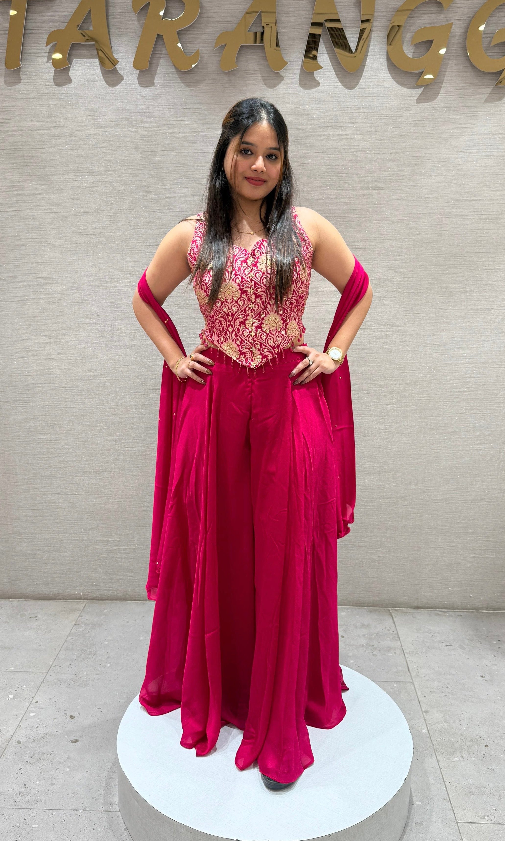 Pink palazzo