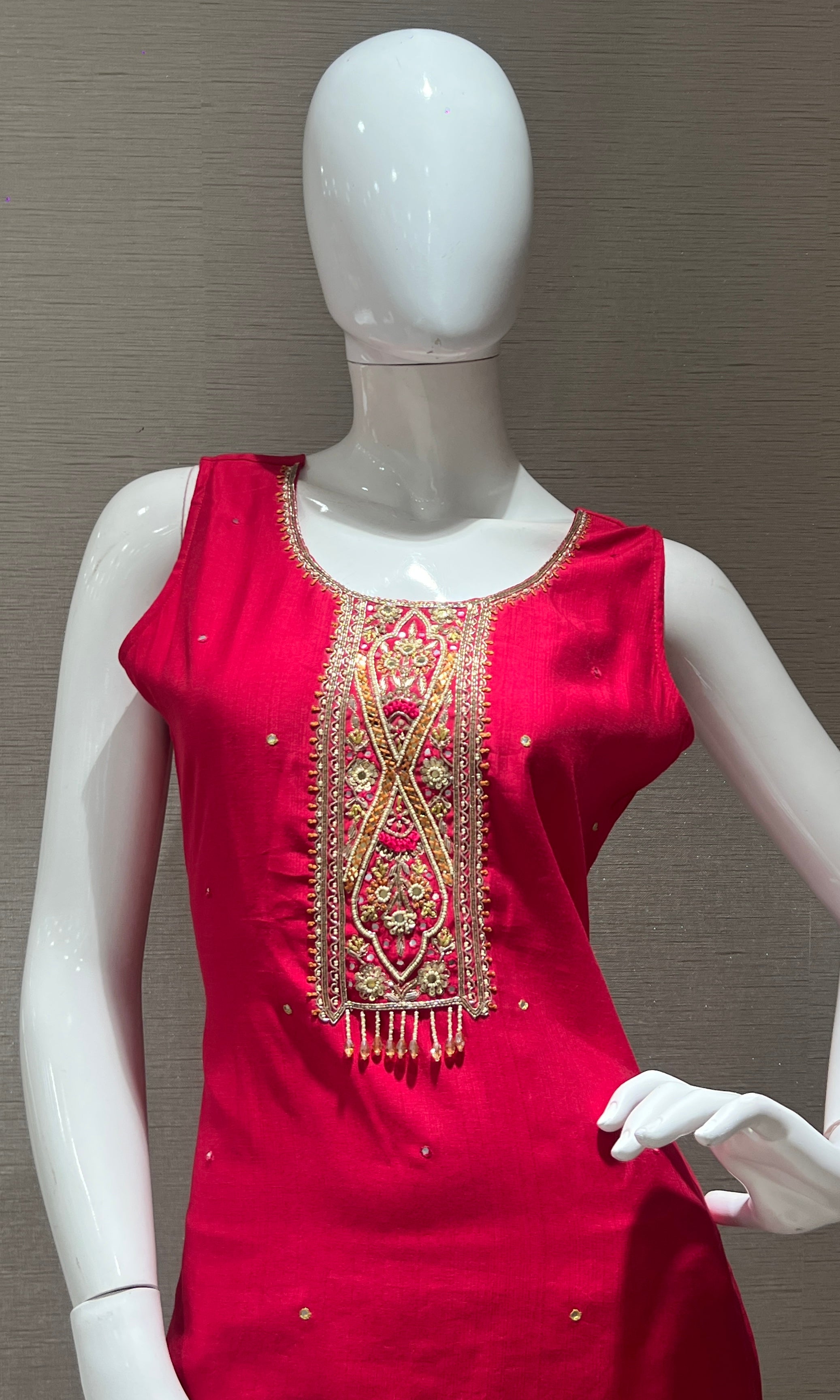 Pink kurta set