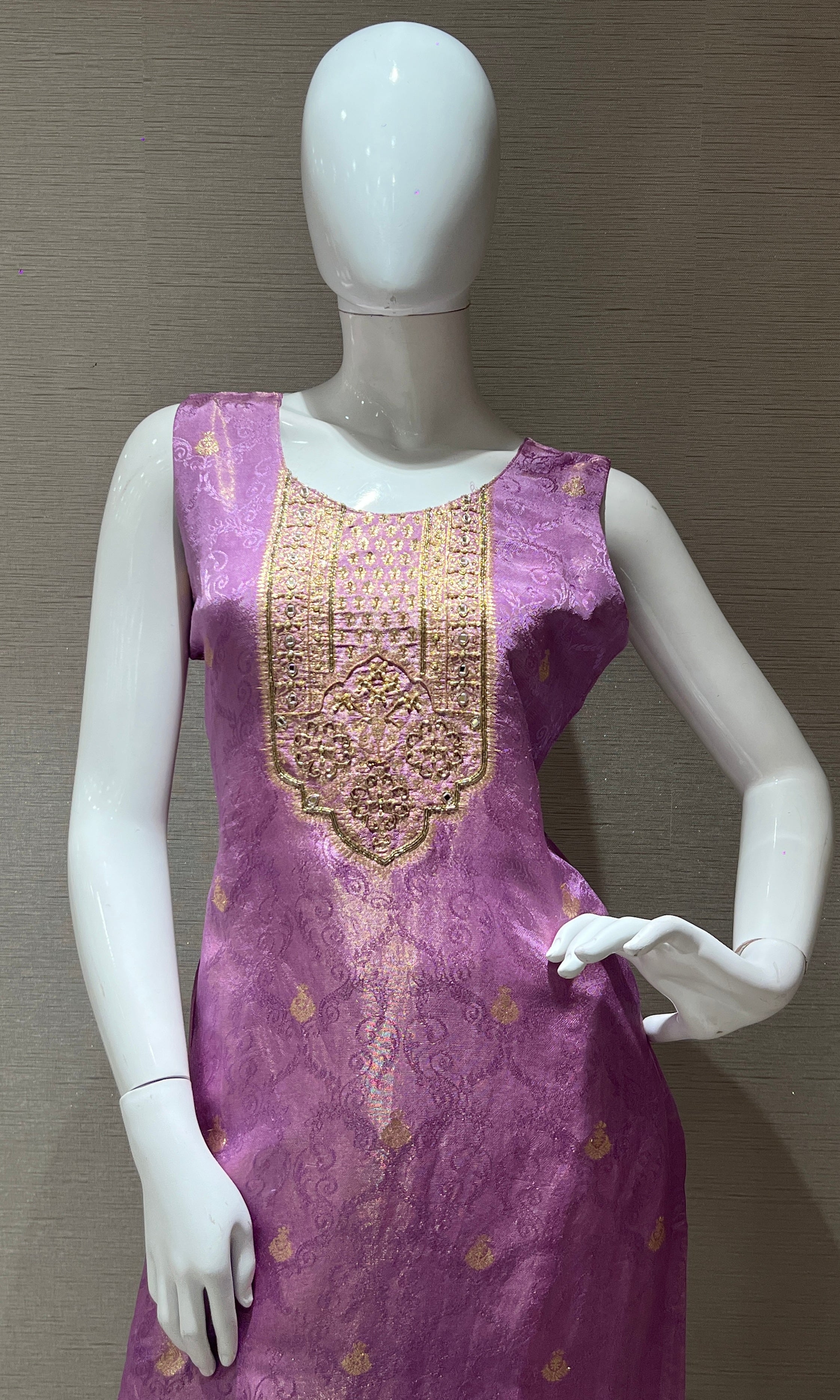 Light purple kurta set