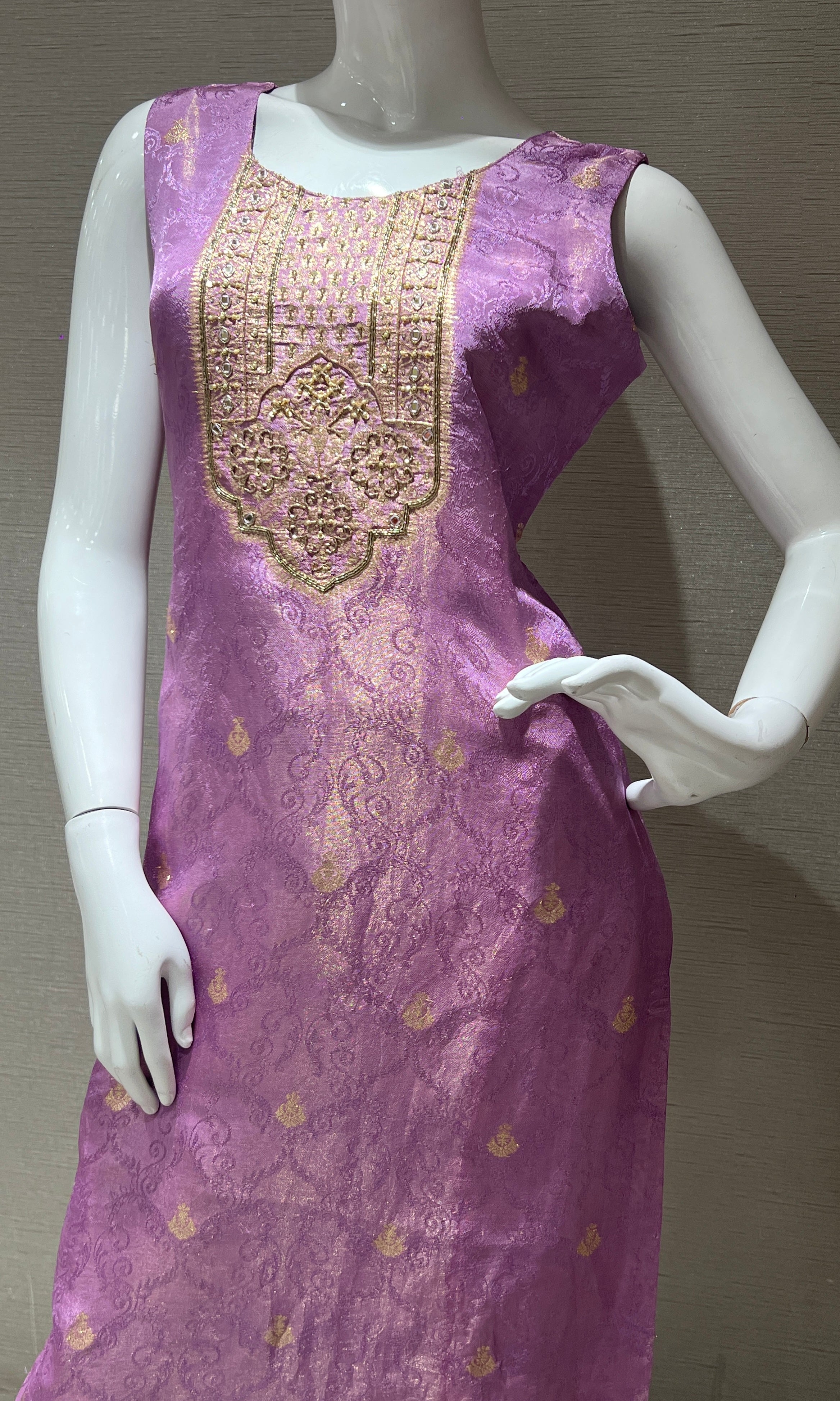 Light purple kurta set