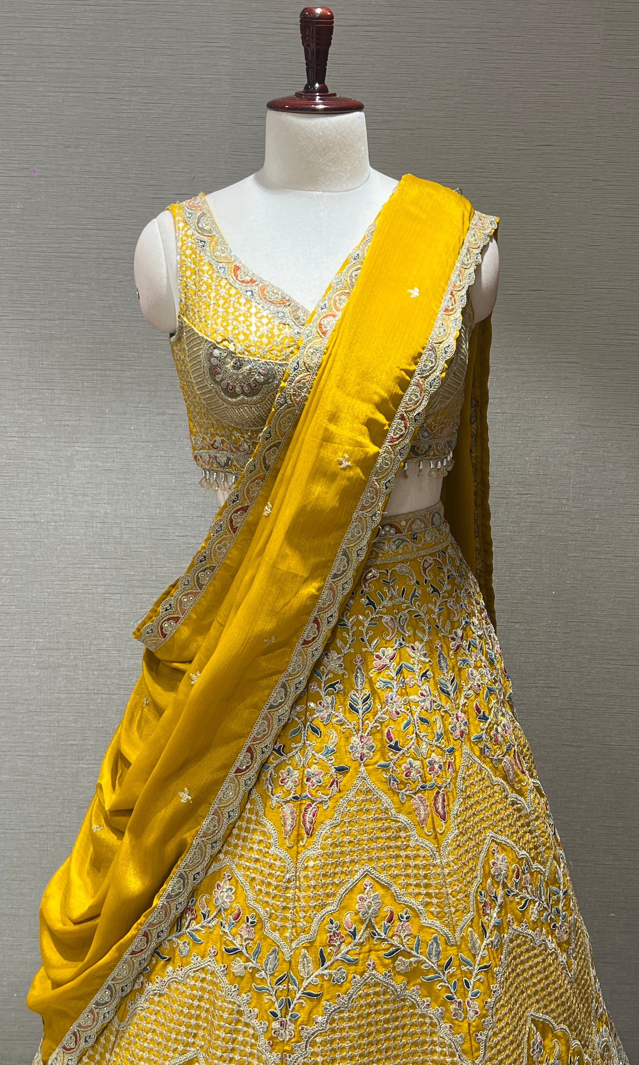 Yellow Lehenga