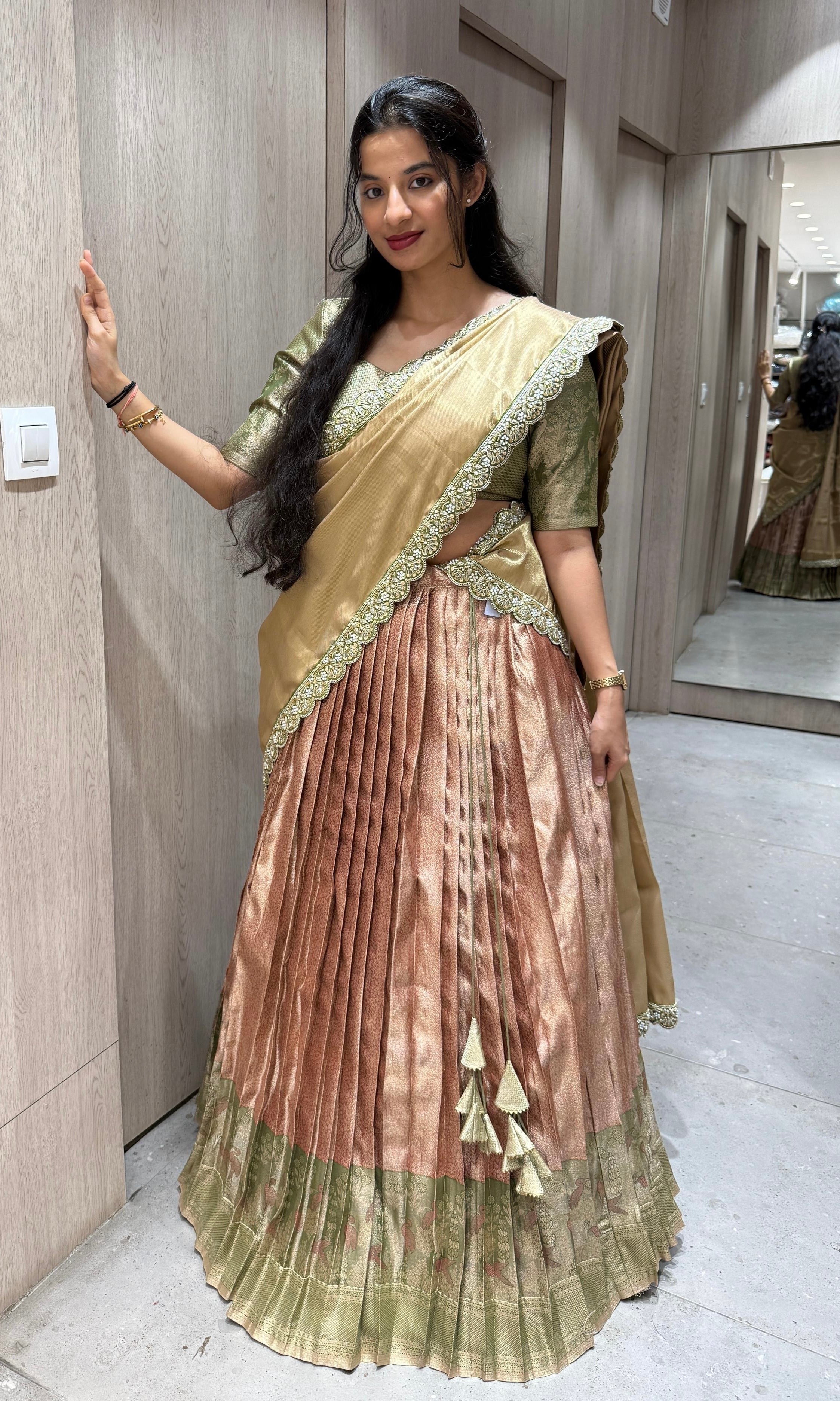Copper Lehenga